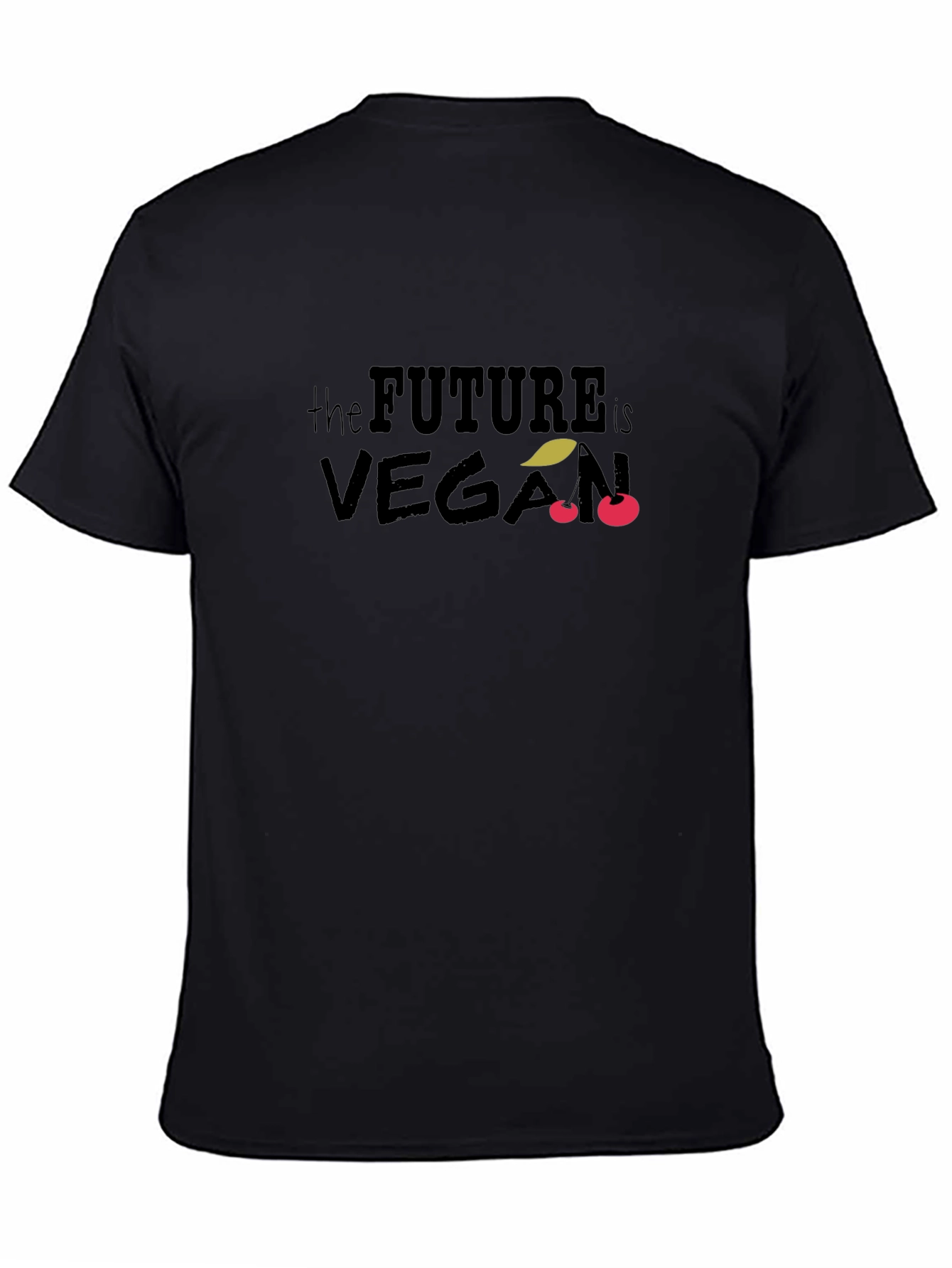 Vegan Future Black T-Shirt