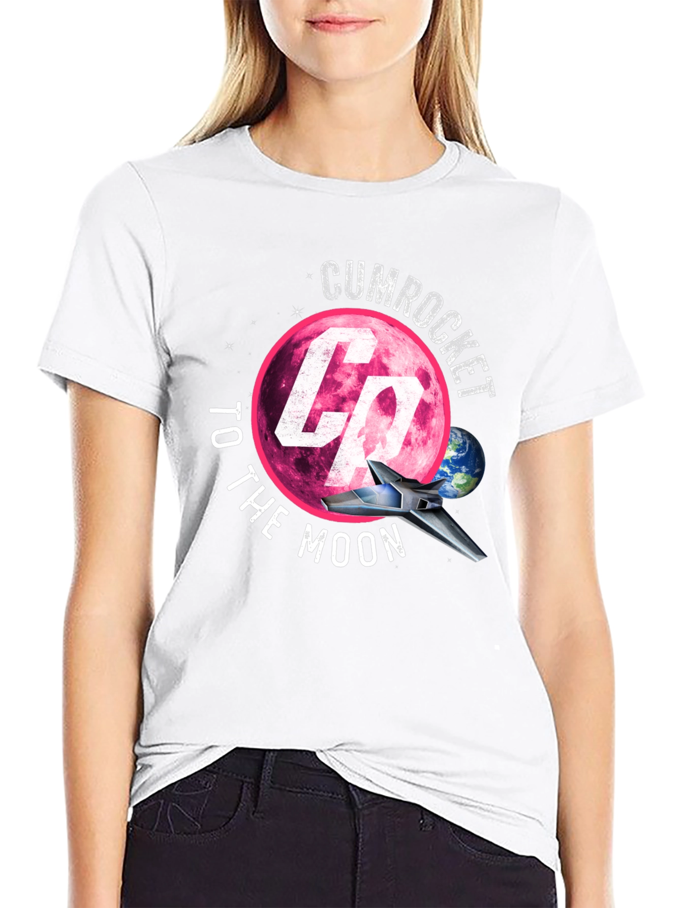 CumRocket to the Moon T-Shirt