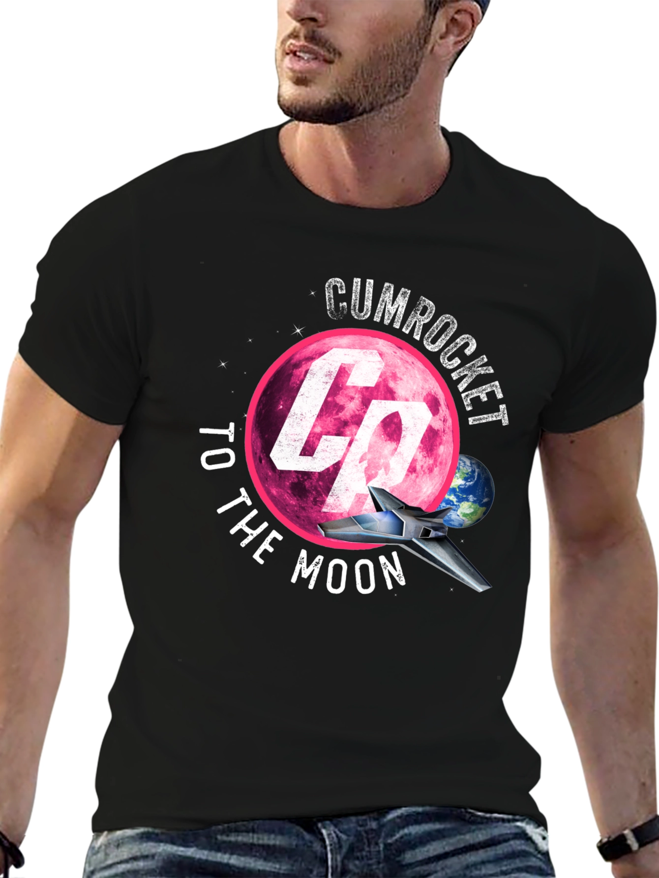 CumRocket to the Moon T-Shirt
