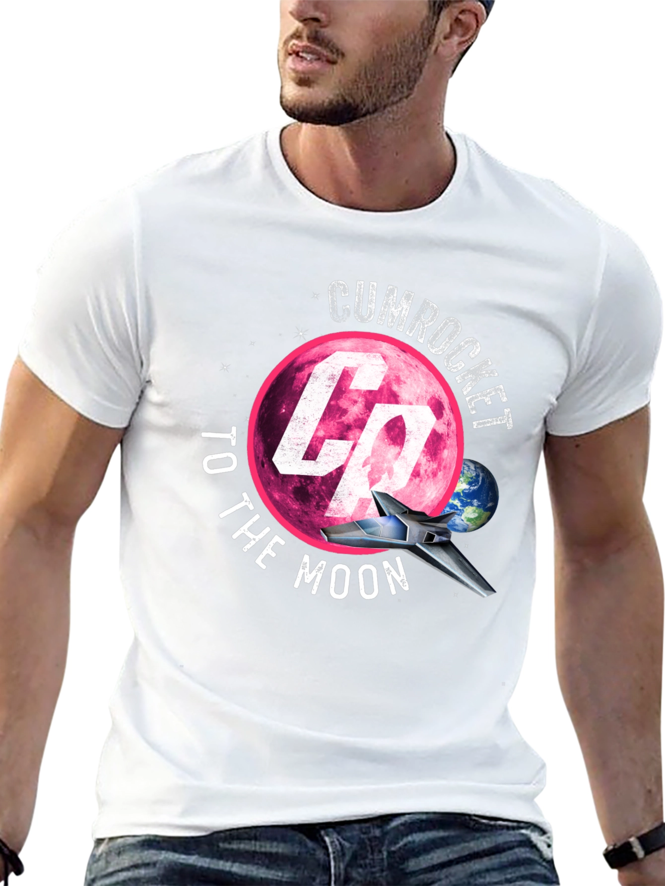 CumRocket to the Moon T-Shirt