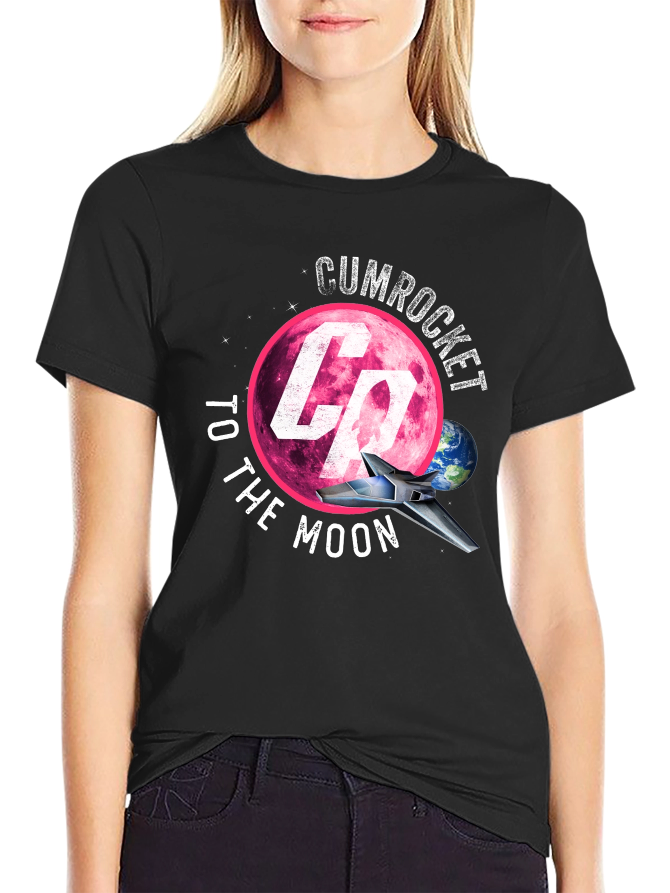 CumRocket to the Moon T-Shirt