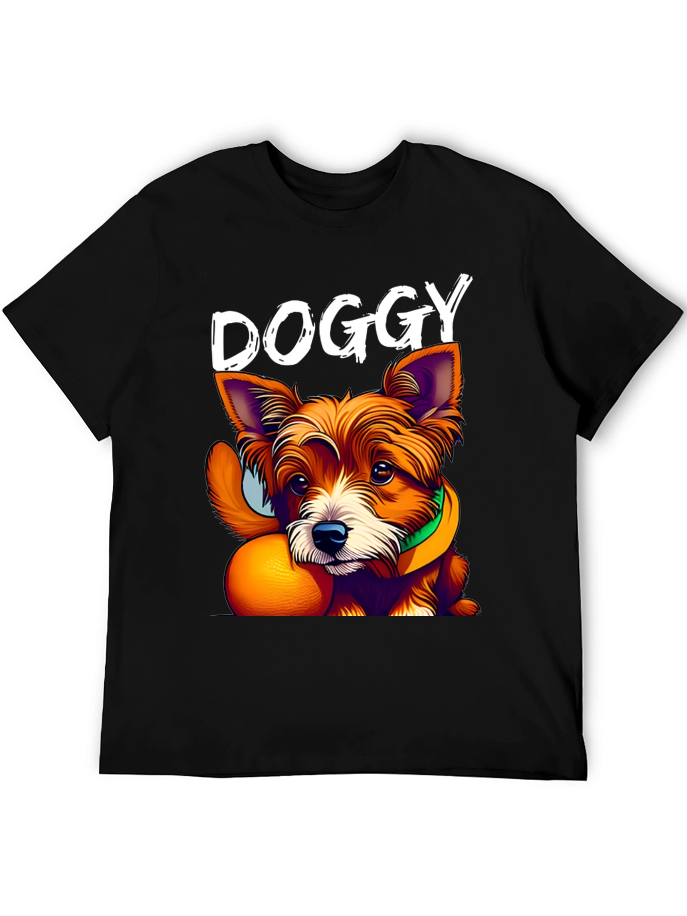 Doggy Graphic Tee - Cute Dog T-Shirt