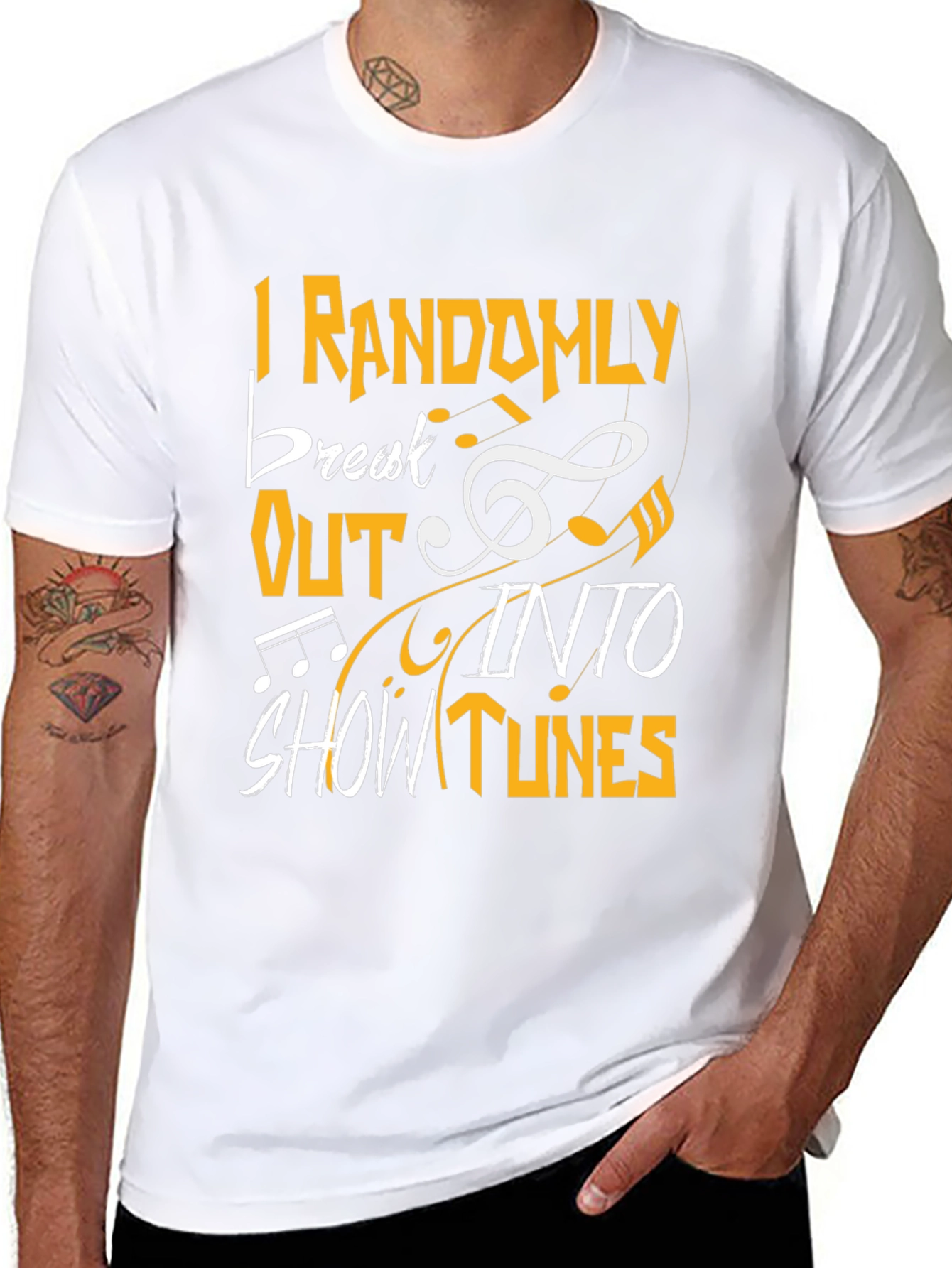 Musical Humor T-Shirt - Show Tunes!