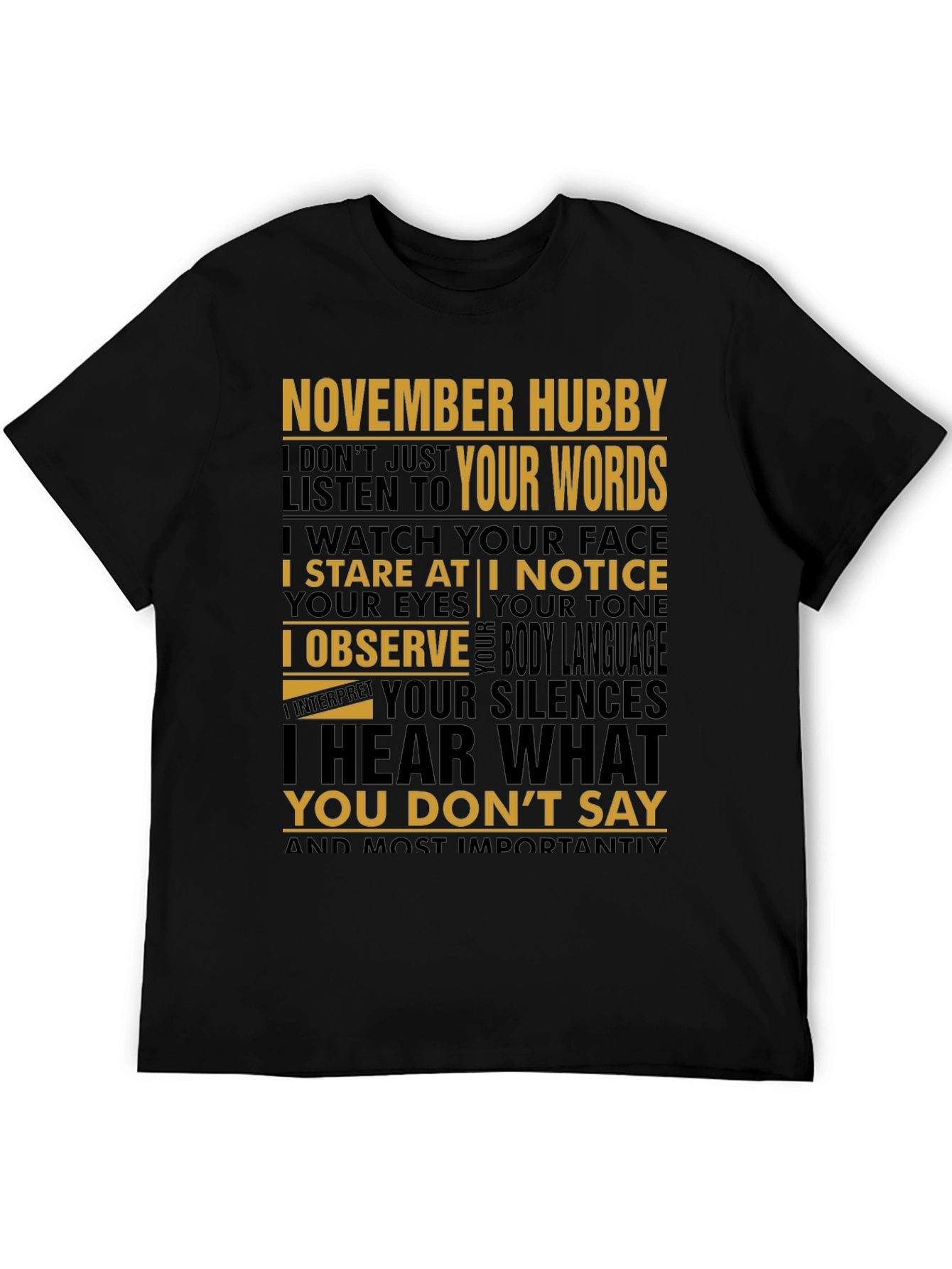November Hubby T-Shirt