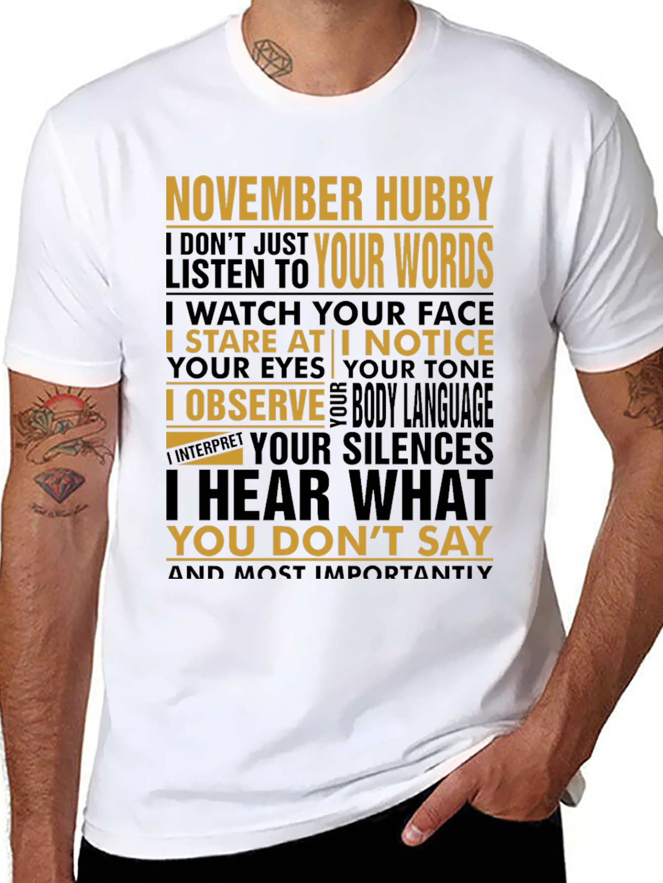 November Hubby T-Shirt