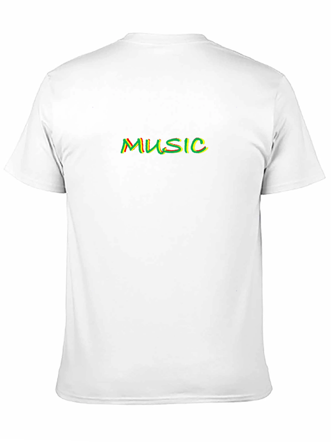 Rasta Music T-Shirt - Black Cotton Blend