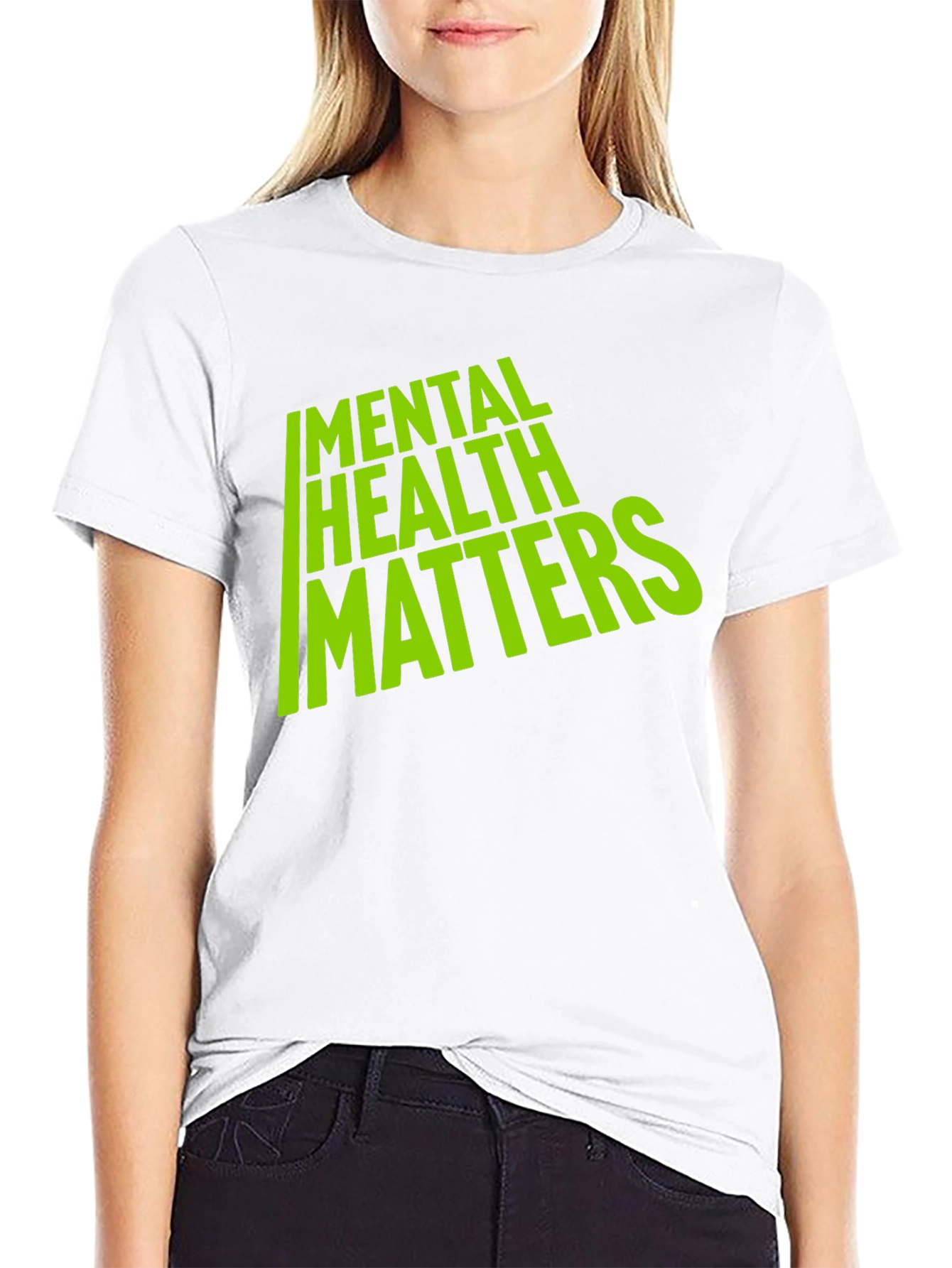 Mental Health Matters Graphic Tee - Black