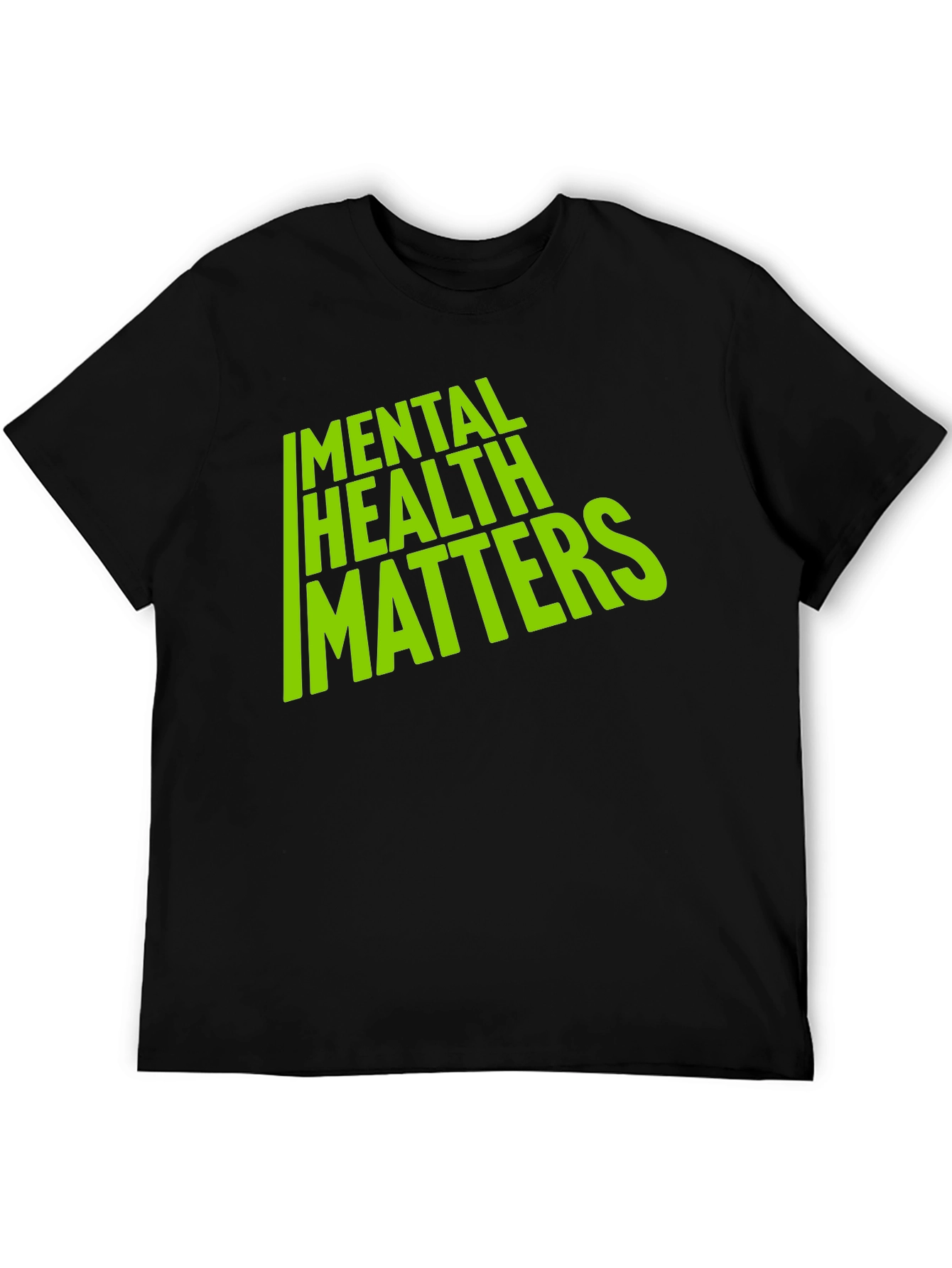 Mental Health Matters Graphic Tee - Black
