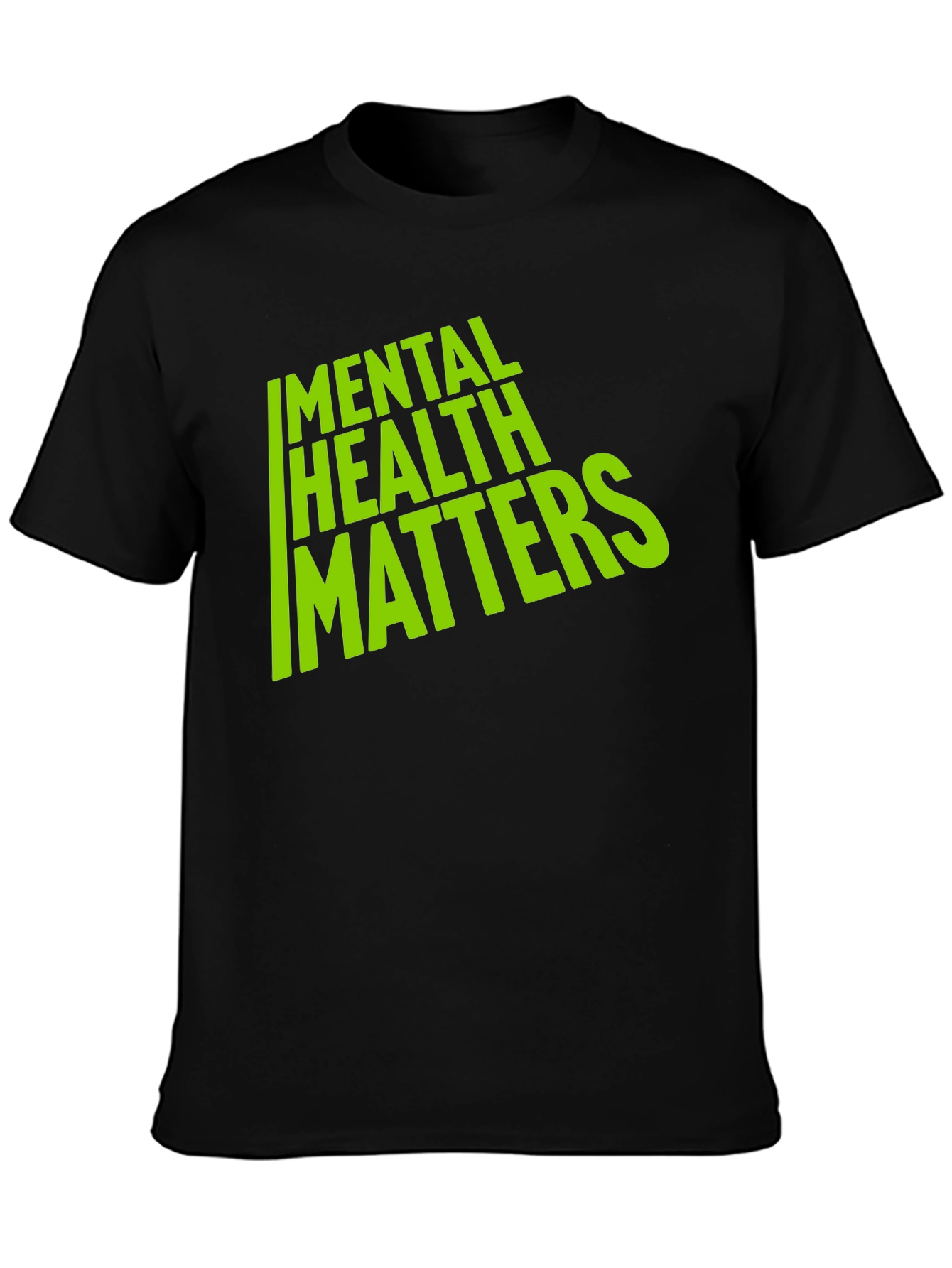 Mental Health Matters Graphic Tee - Black