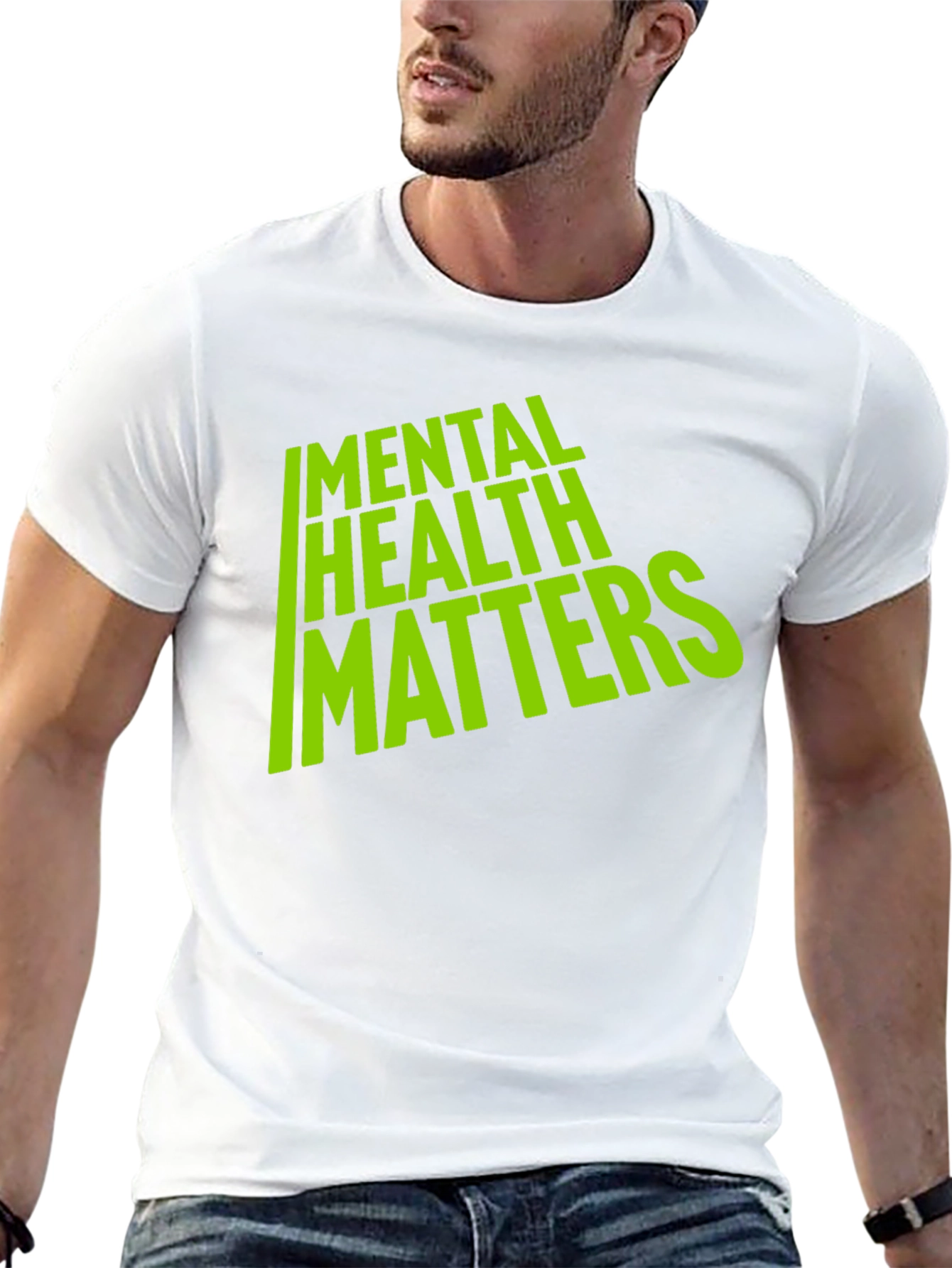 Mental Health Matters Graphic Tee - Black