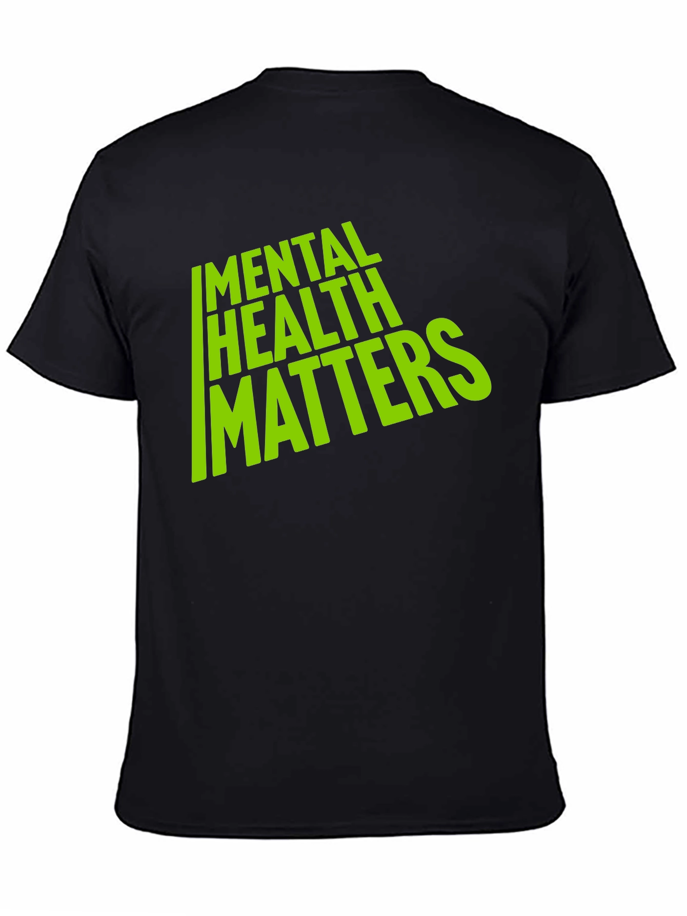 Mental Health Matters Graphic Tee - Black