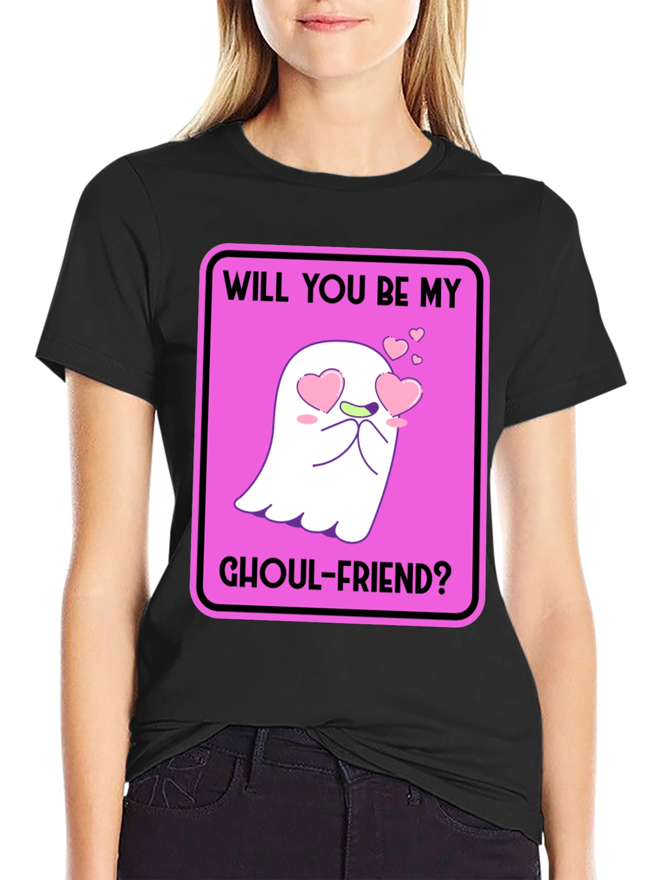 Ghoul-Friend Graphic Tee - Spooky Season Love