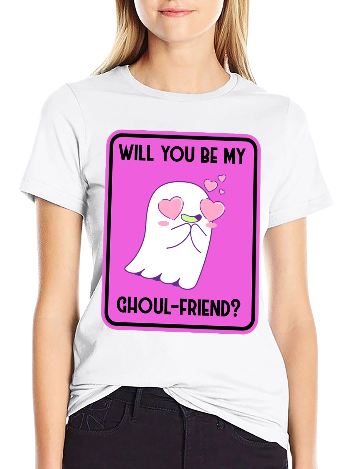 Ghoul-Friend Graphic Tee - Spooky Season Love