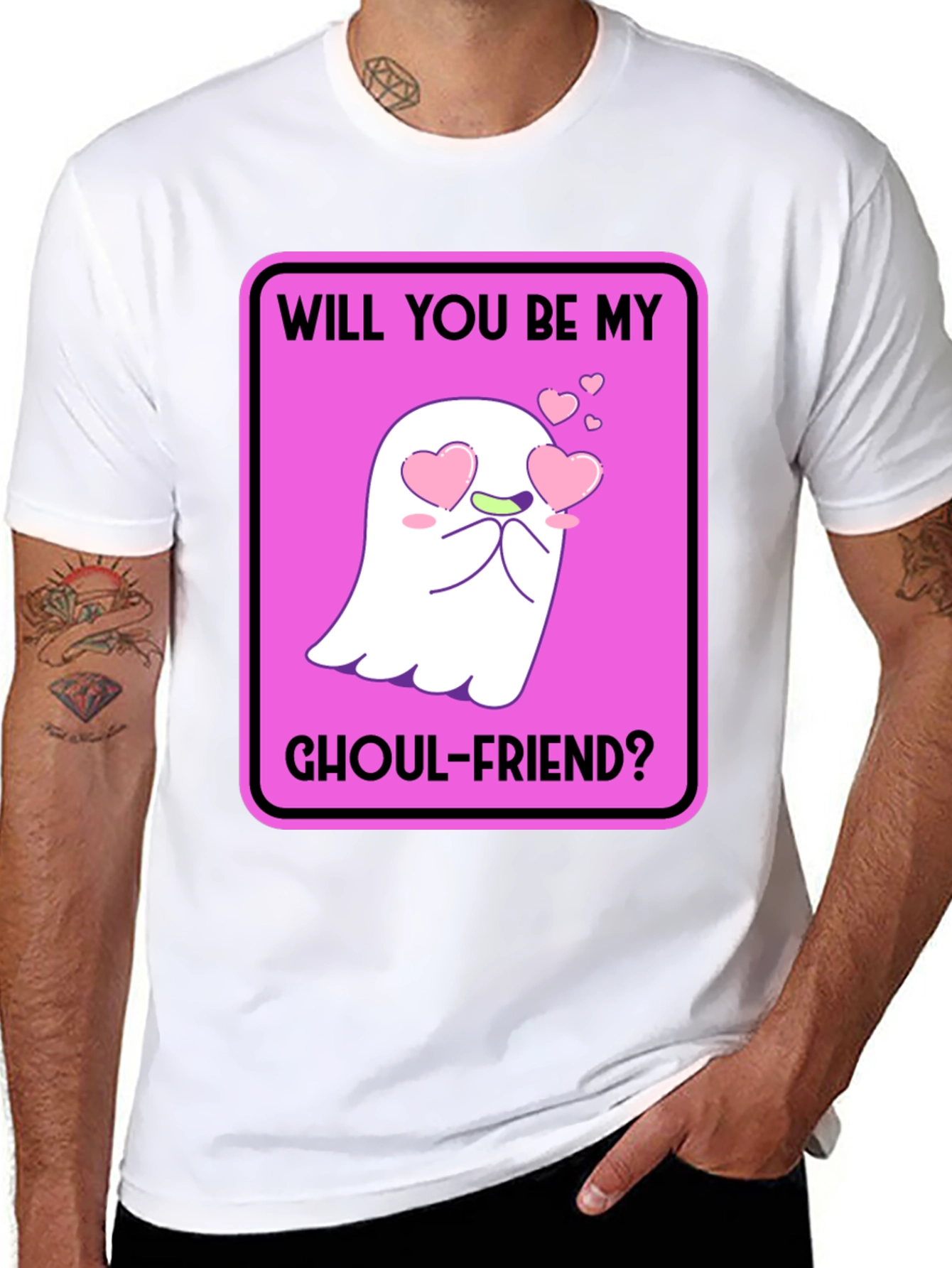 Ghoul-Friend Graphic Tee - Spooky Season Love