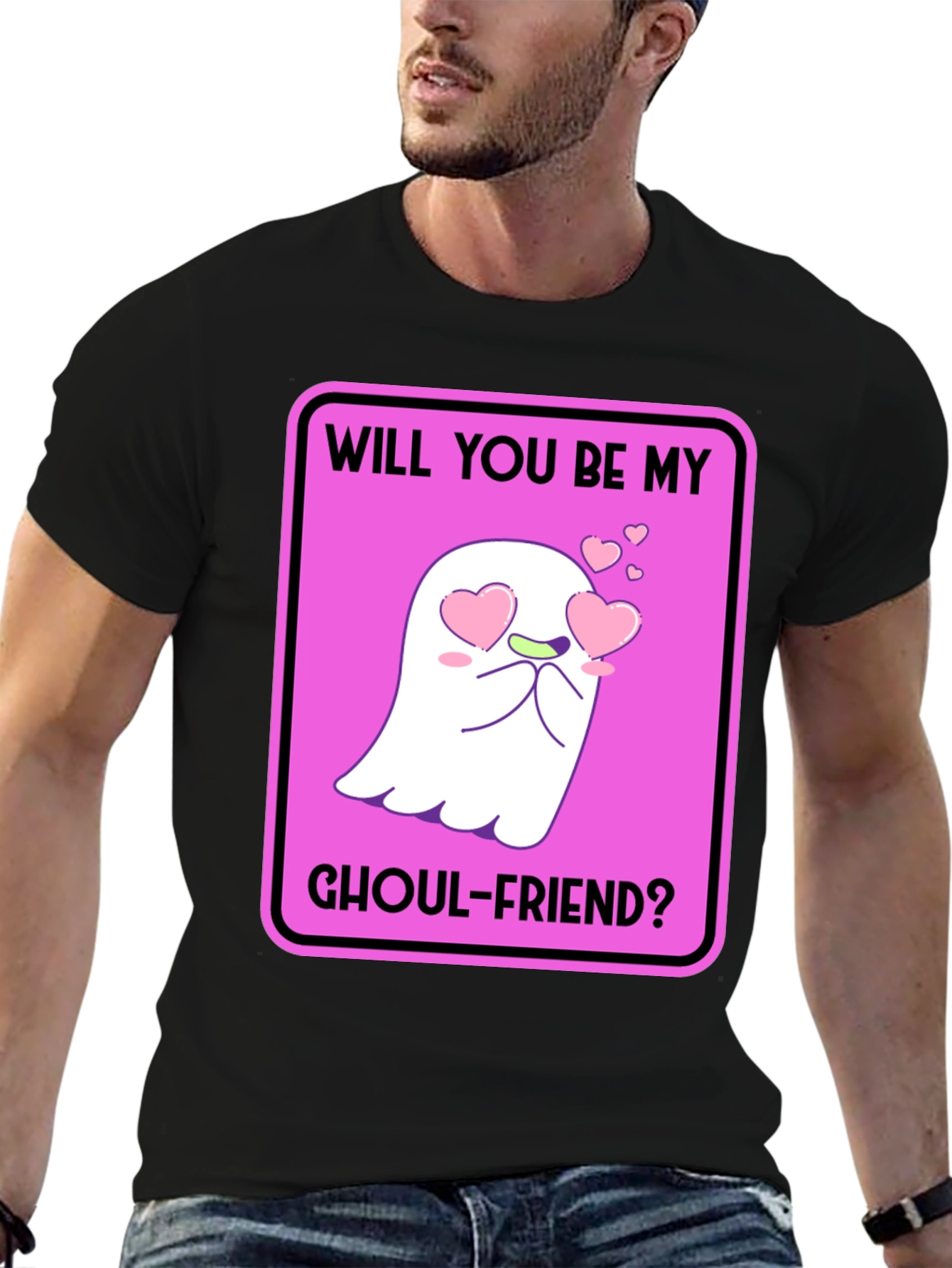 Ghoul-Friend Graphic Tee - Spooky Season Love