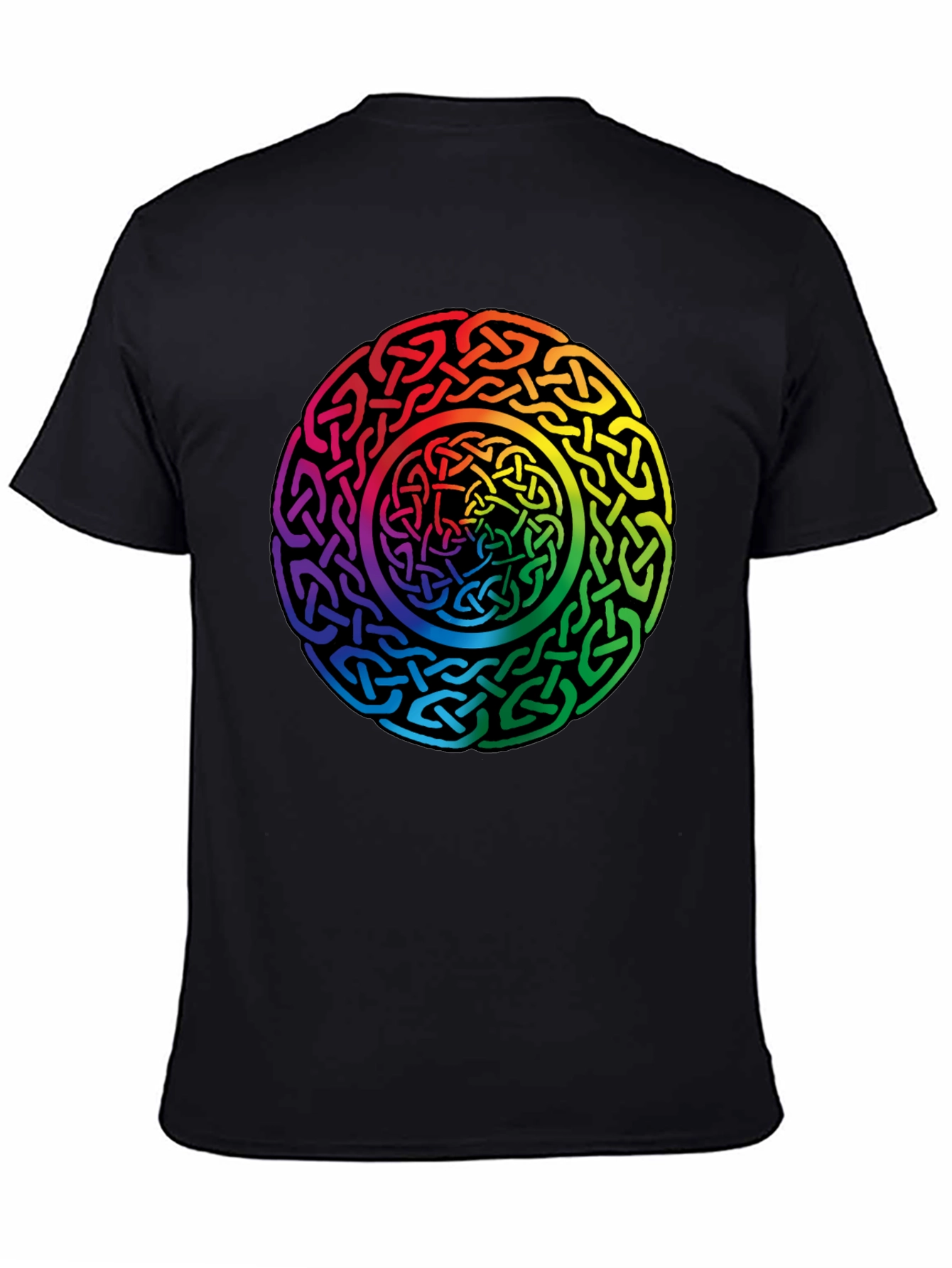 Rainbow Celtic Knot Graphic T-Shirt
