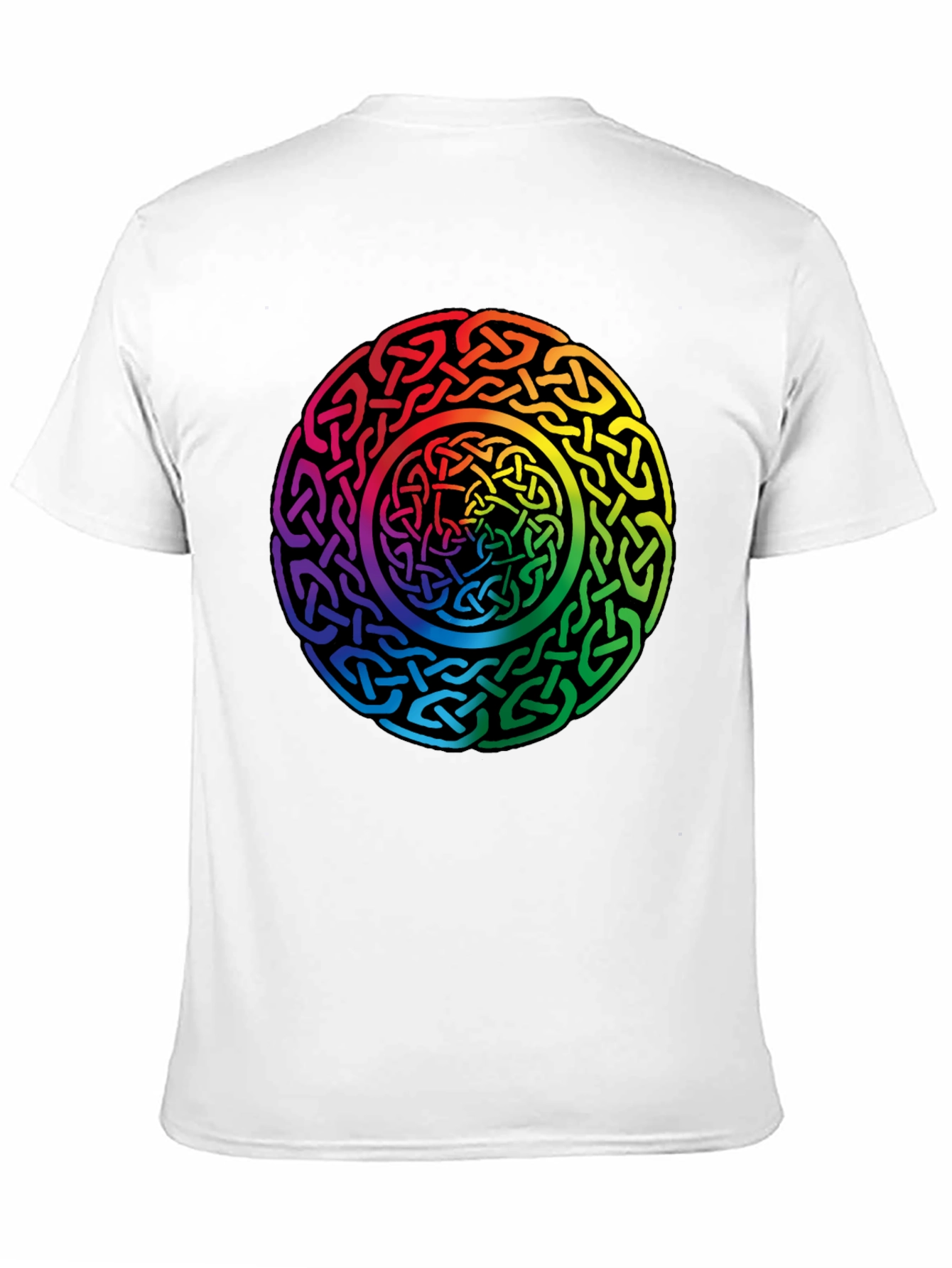 Rainbow Celtic Knot Graphic T-Shirt