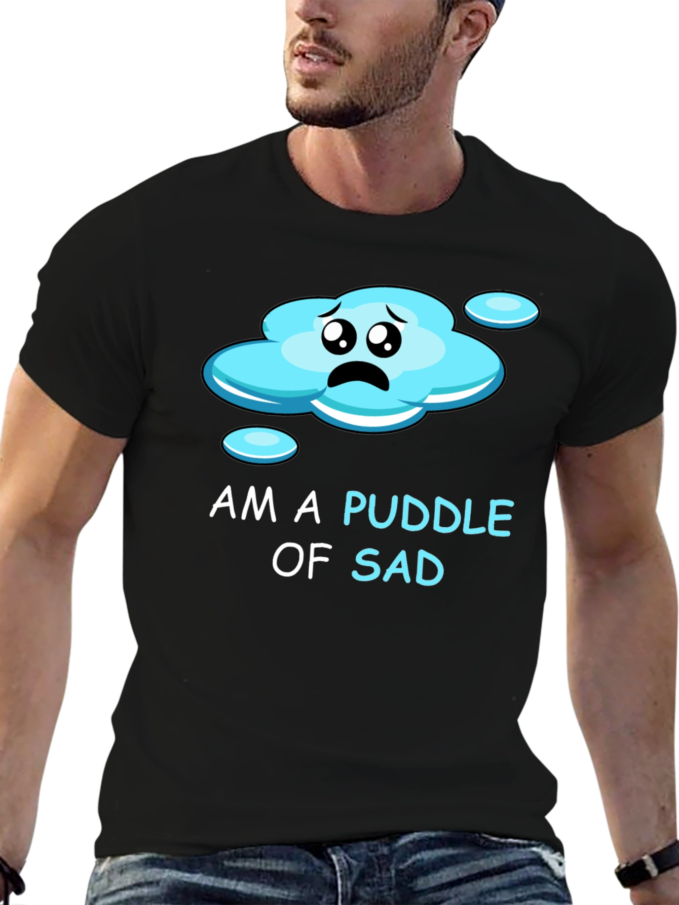 Puddle of Sad Tee - Express Your Mood!