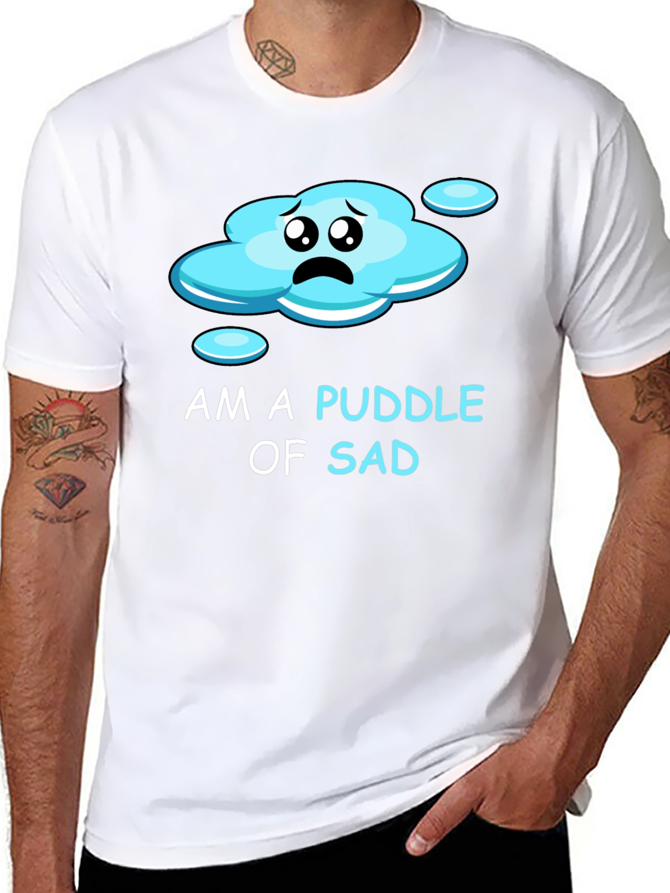 Puddle of Sad Tee - Express Your Mood!
