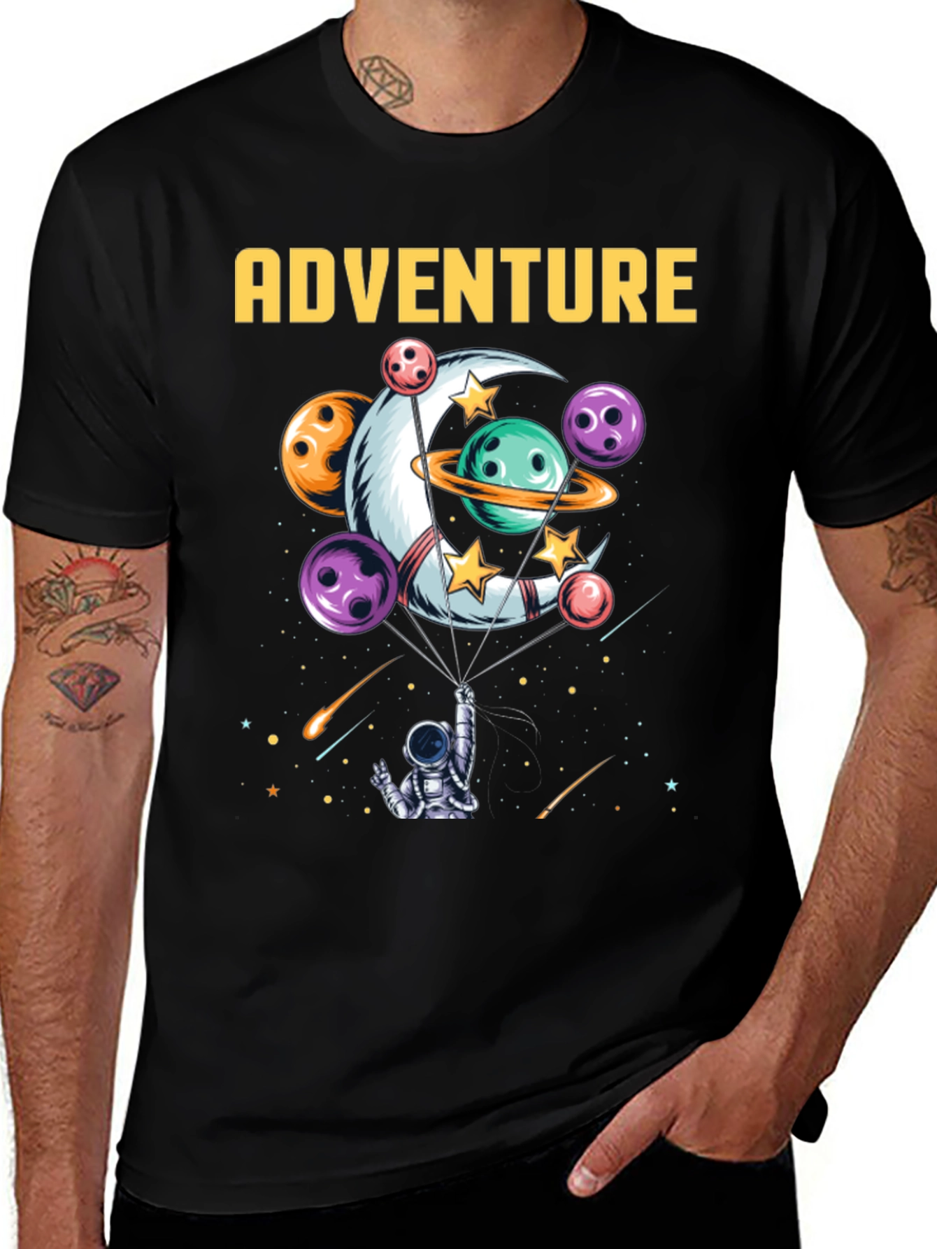 Adventure Bowling Space T-Shirt