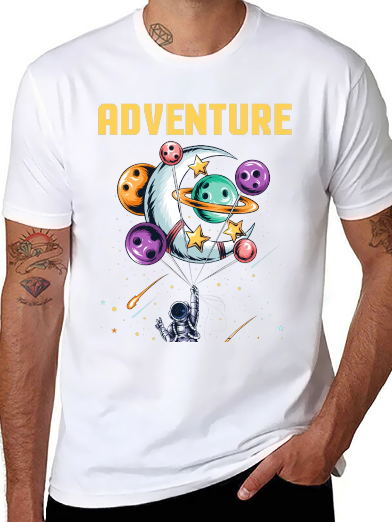 Adventure Bowling Space T-Shirt