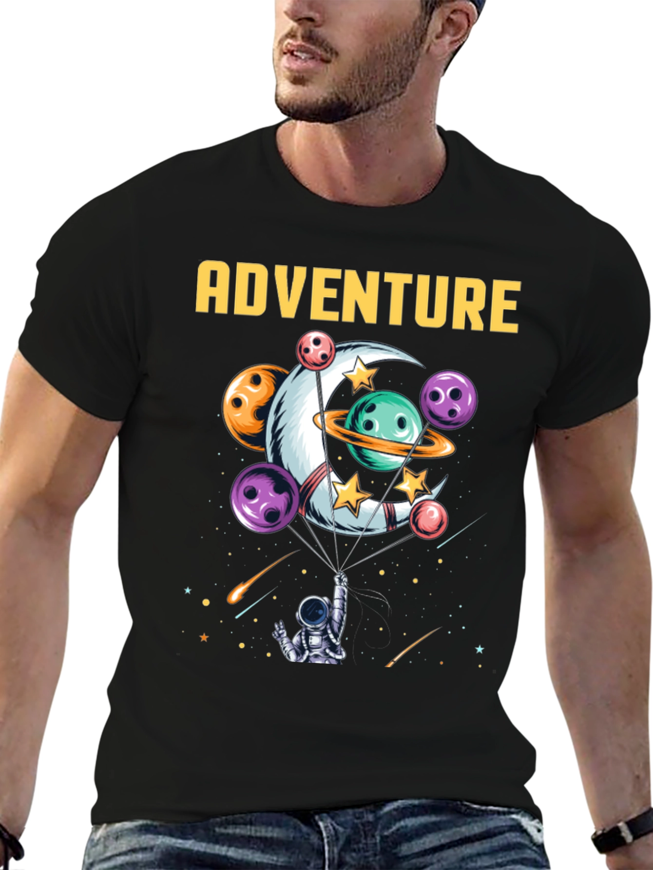 Adventure Bowling Space T-Shirt