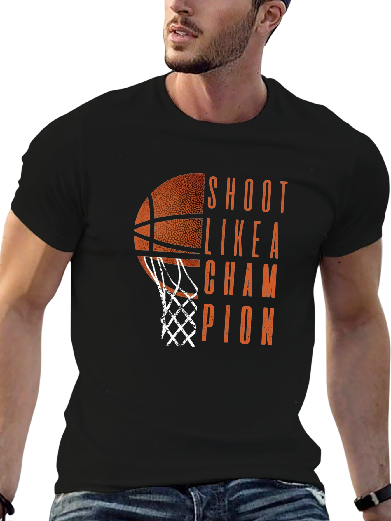 Shoot Like a Champion Graphic Tee