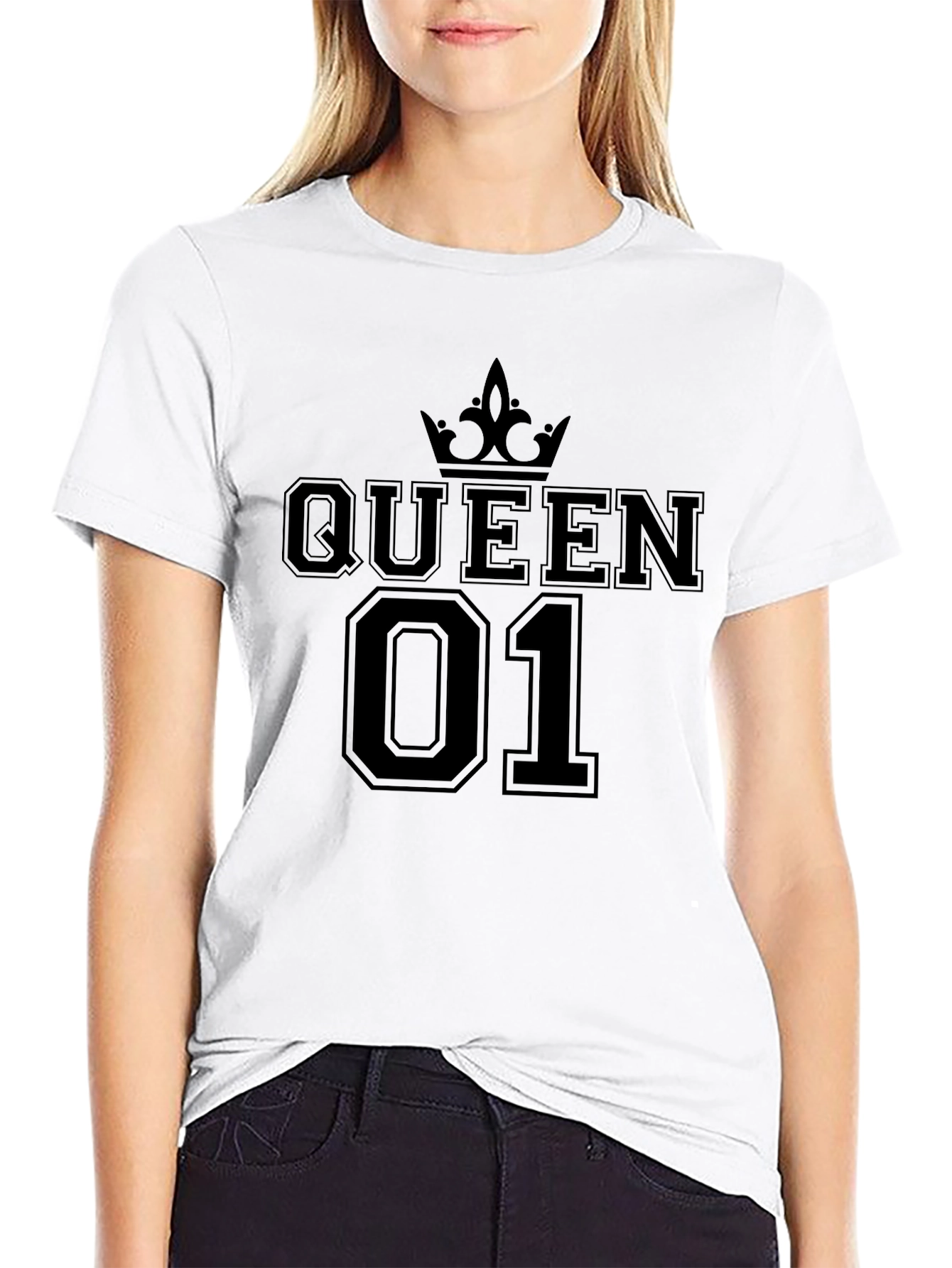 Queen 01 Graphic Print Mens T-Shirt