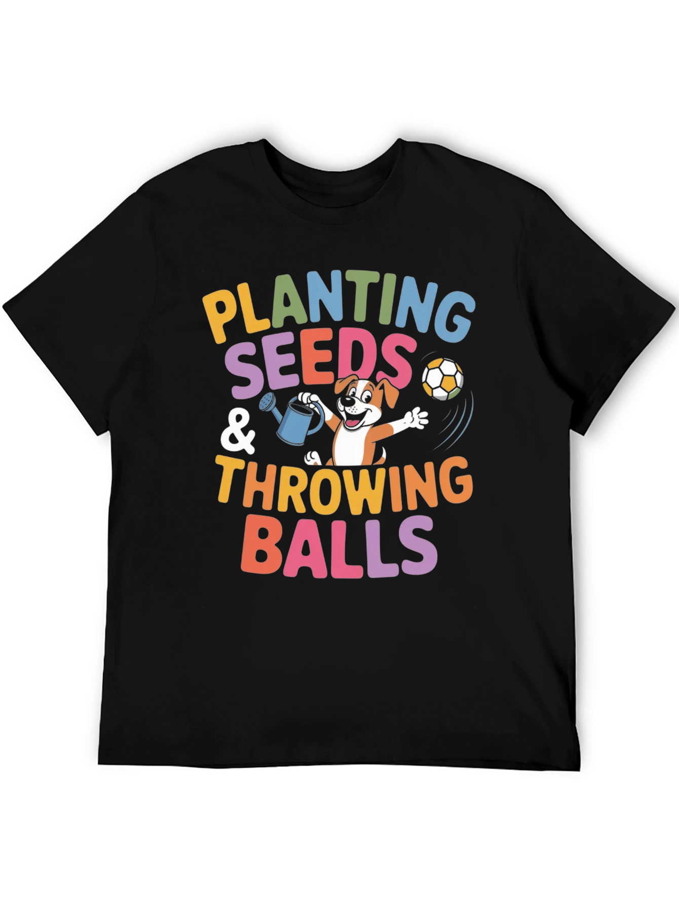 Planting Seeds & Throwing Balls Graphic Tee