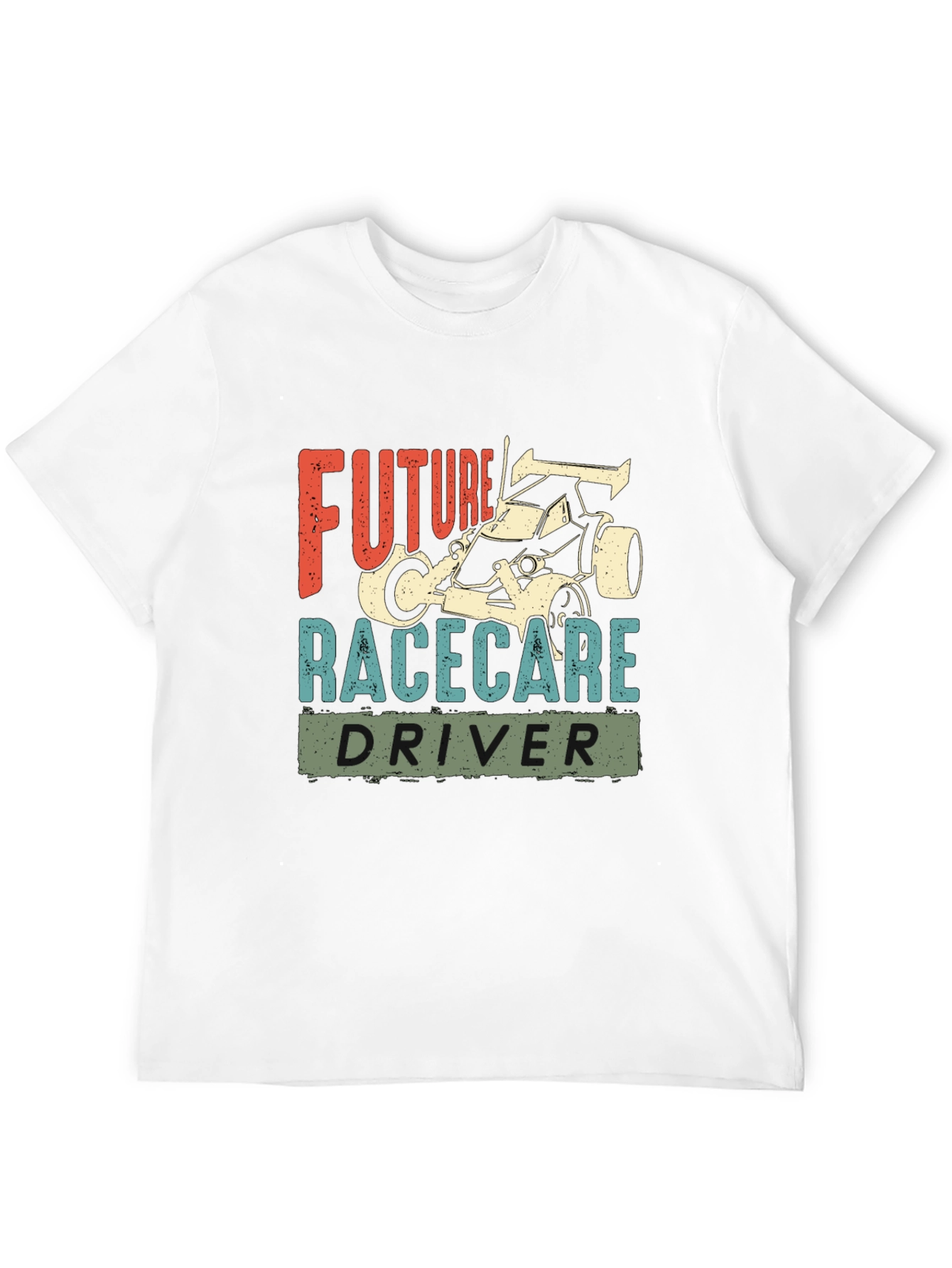 Future Racecar Driver Graphic T-Shirt - Unisex Cotton Tee
