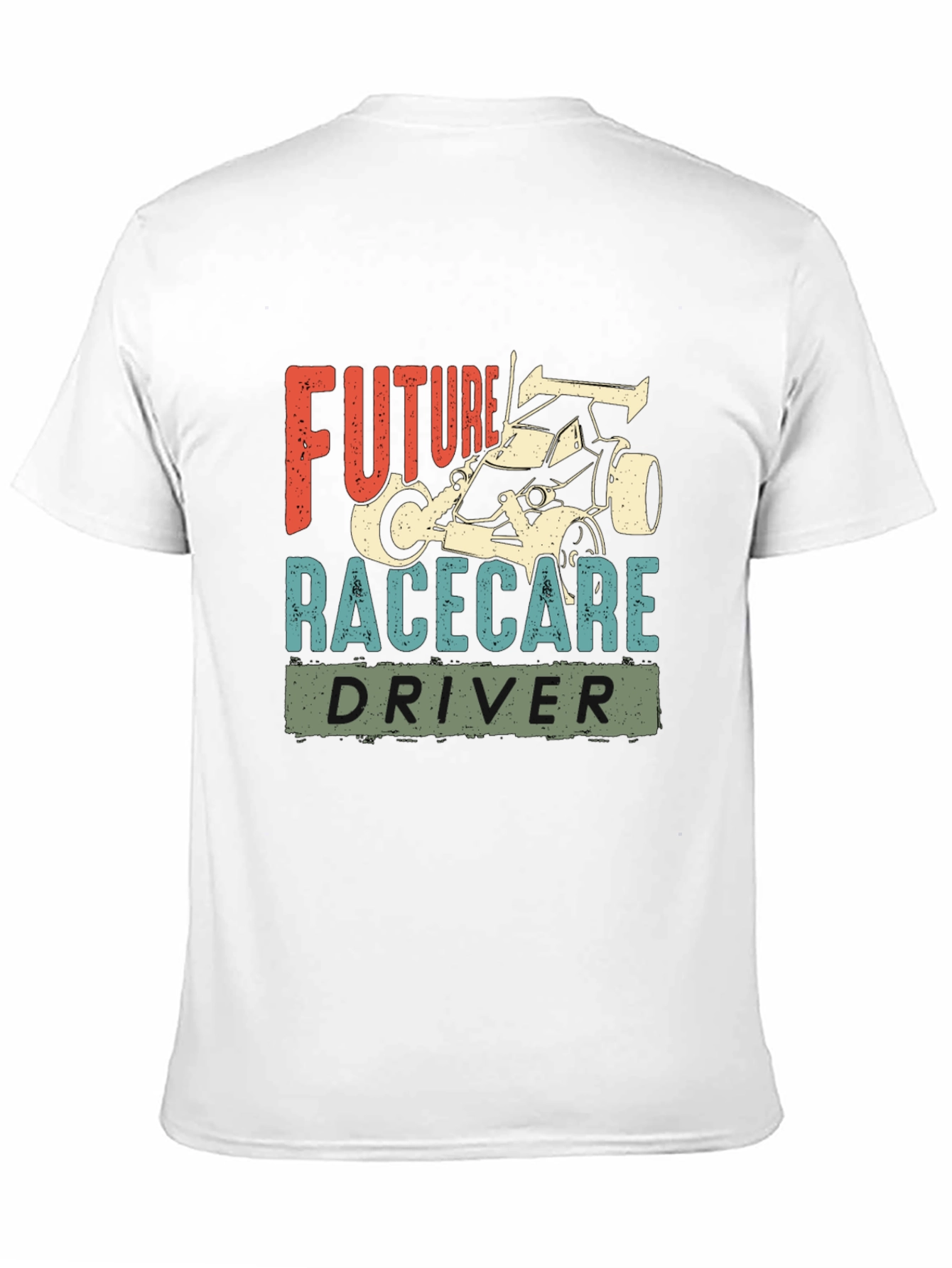 Future Racecar Driver Graphic T-Shirt - Unisex Cotton Tee
