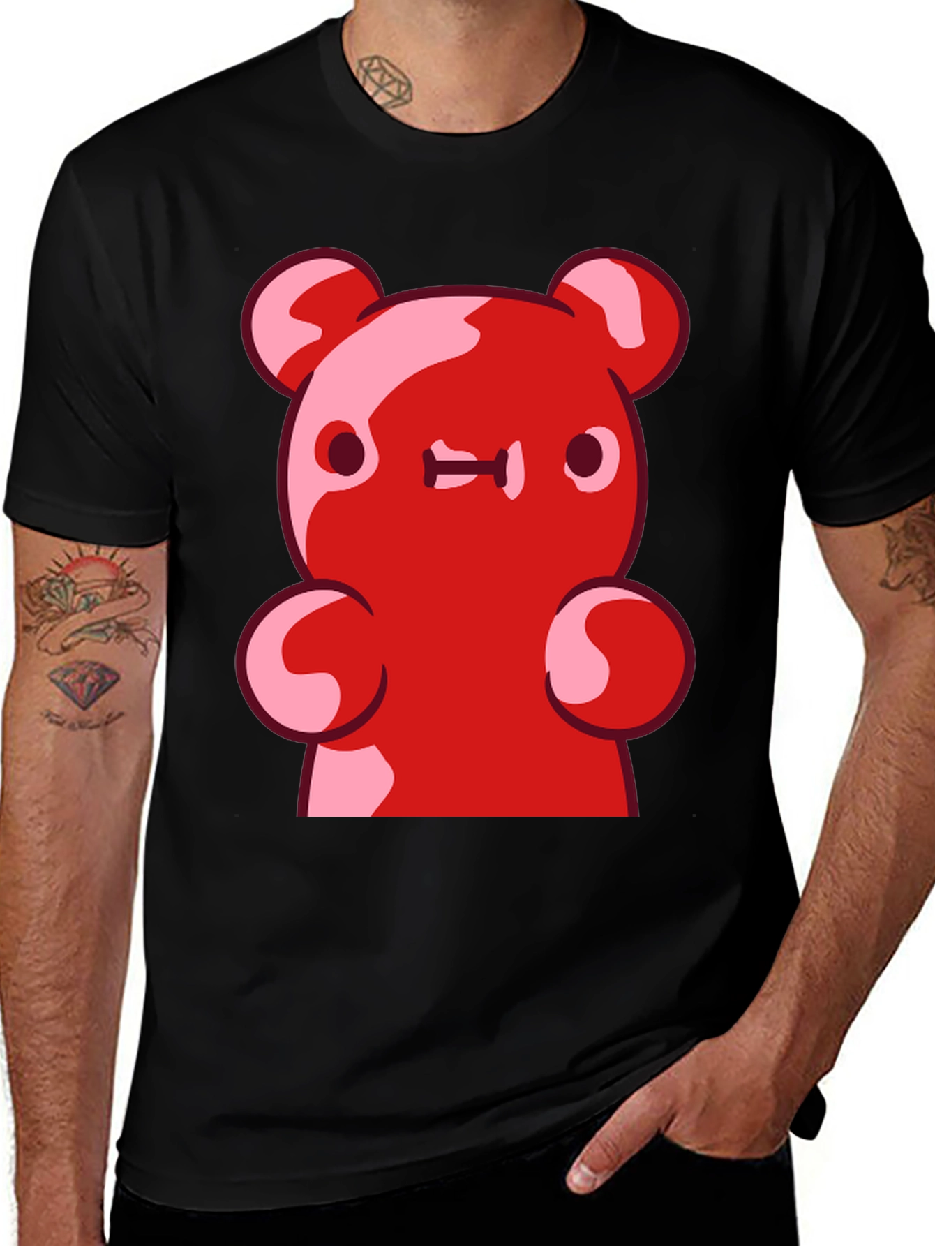 Gummy Bear Graphic Tee - Fun & Unique Design