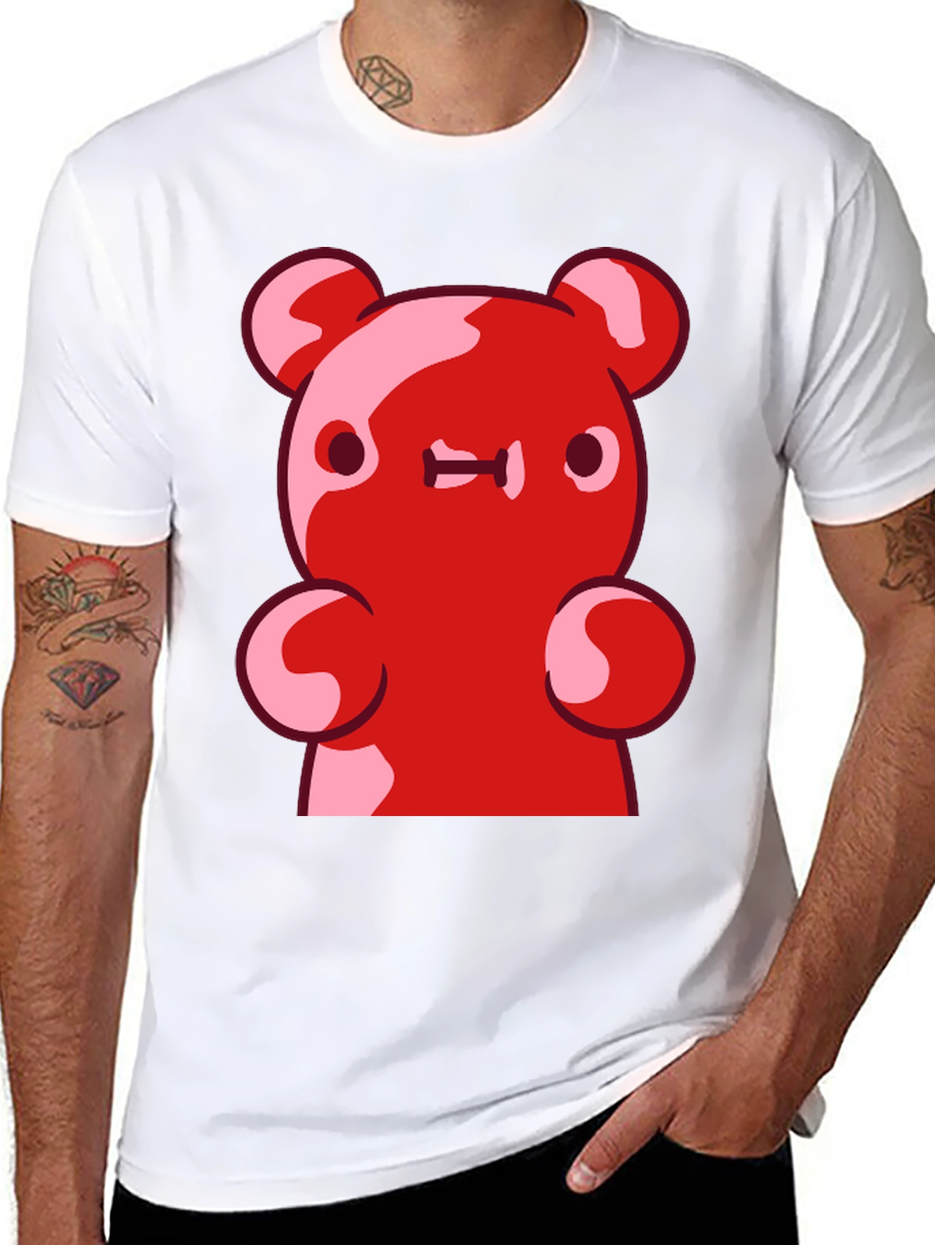 Gummy Bear Graphic Tee - Fun & Unique Design