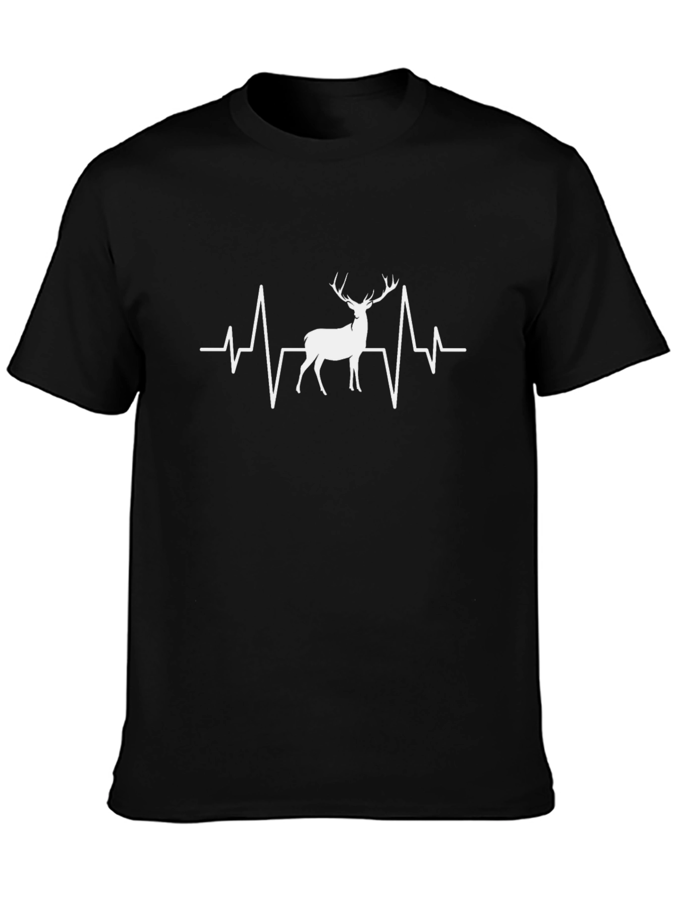 Deer Heartbeat Graphic T-Shirt