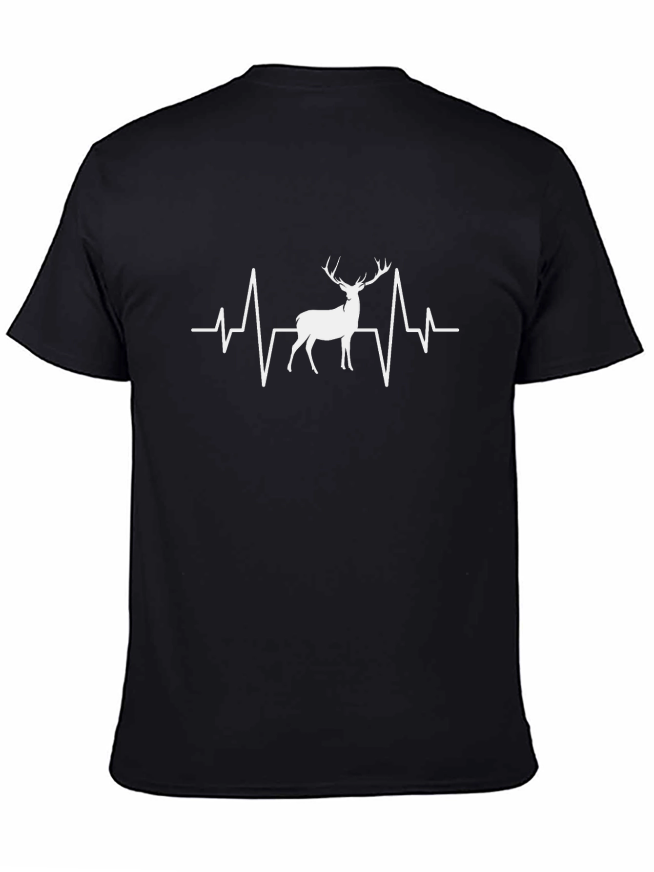 Deer Heartbeat Graphic T-Shirt