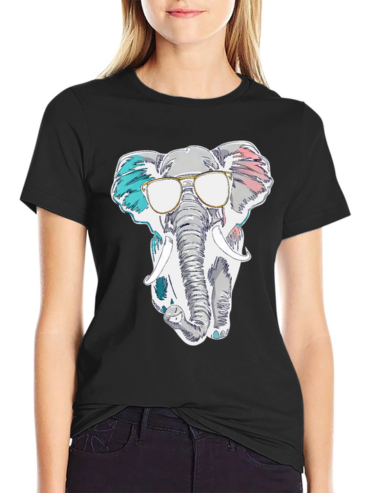 Cool Elephant Graphic T-Shirt