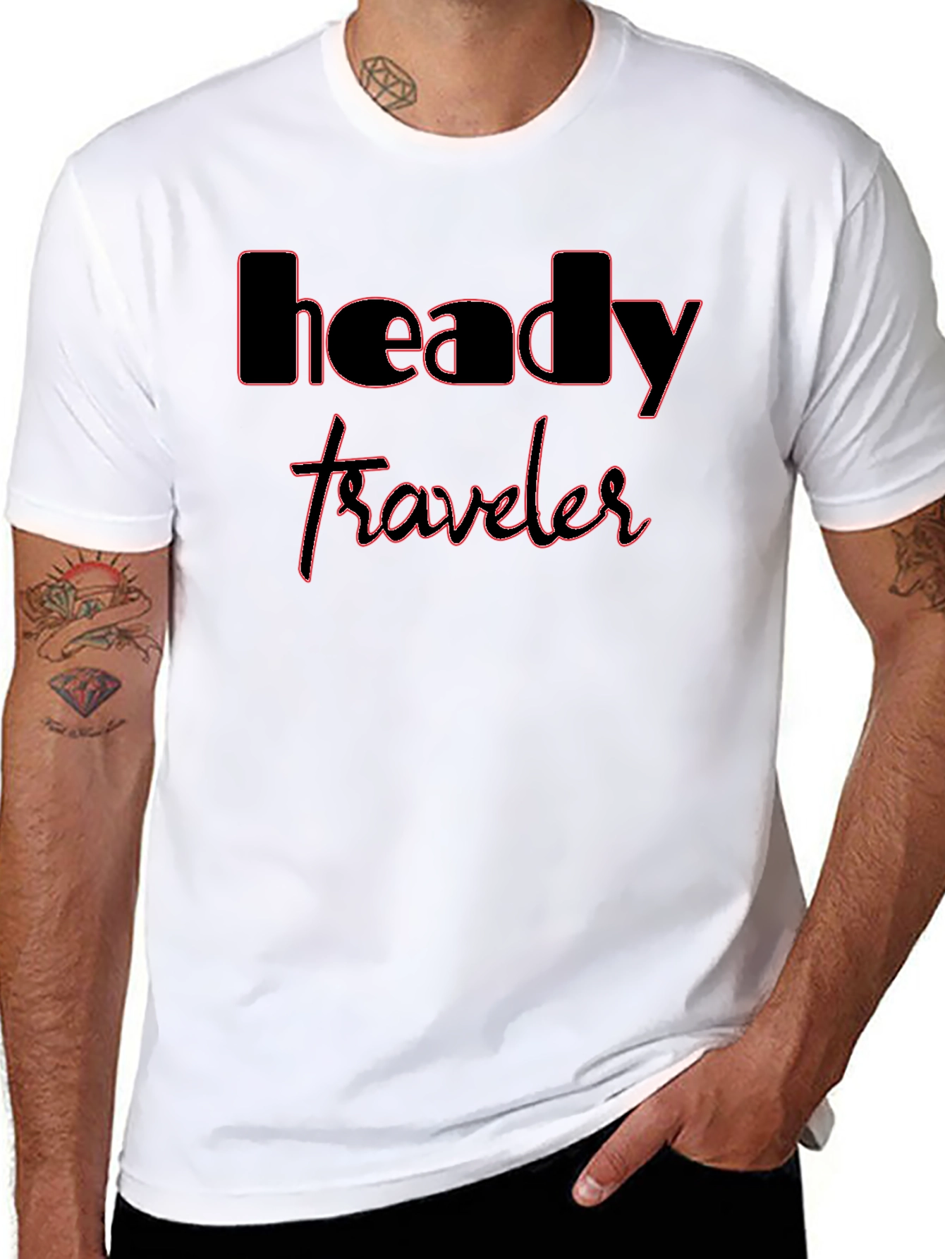 Heady Traveler Graphic T-Shirt