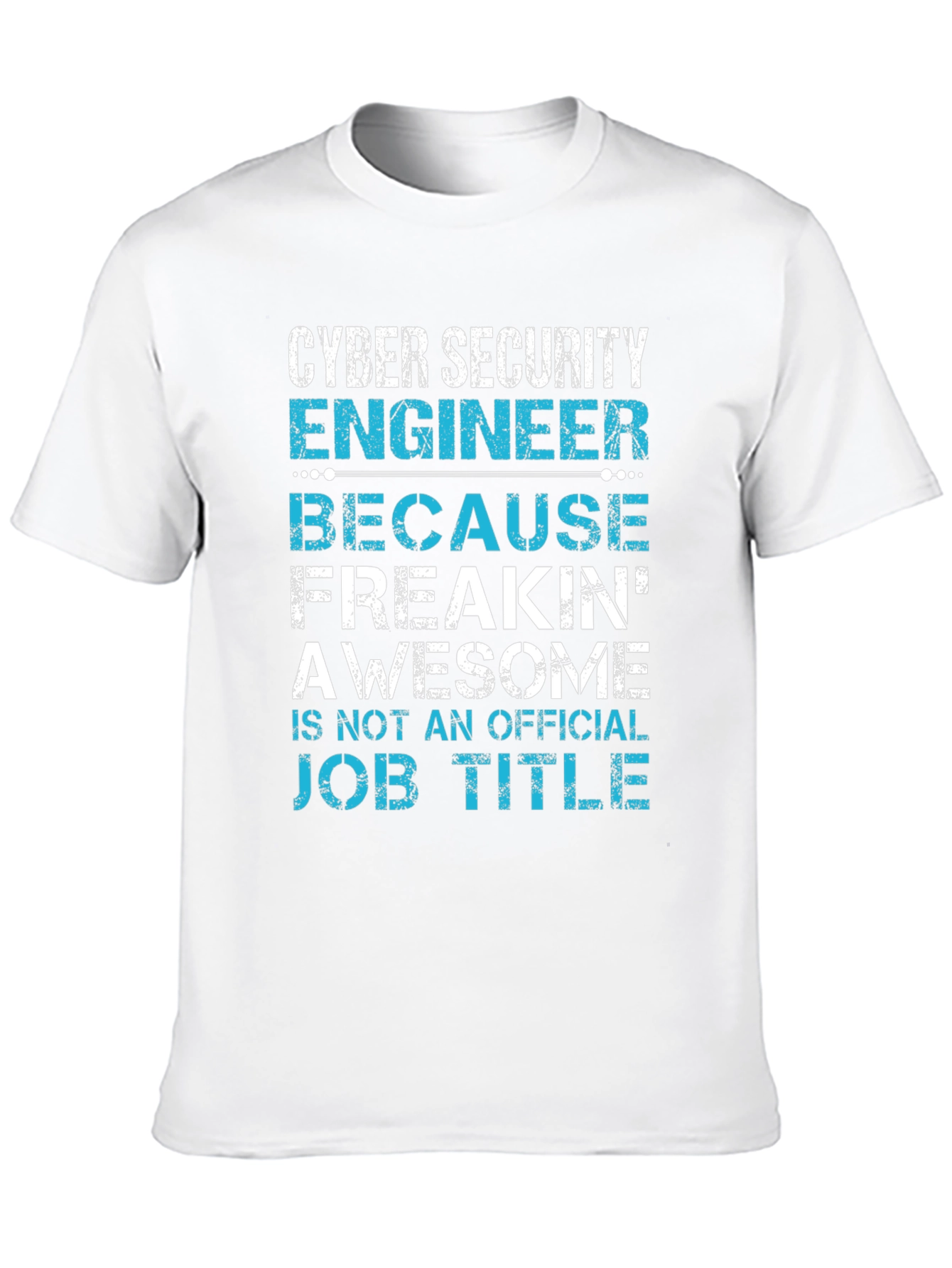 Cyber Security Engineer Awesome Job Title T-Shirt