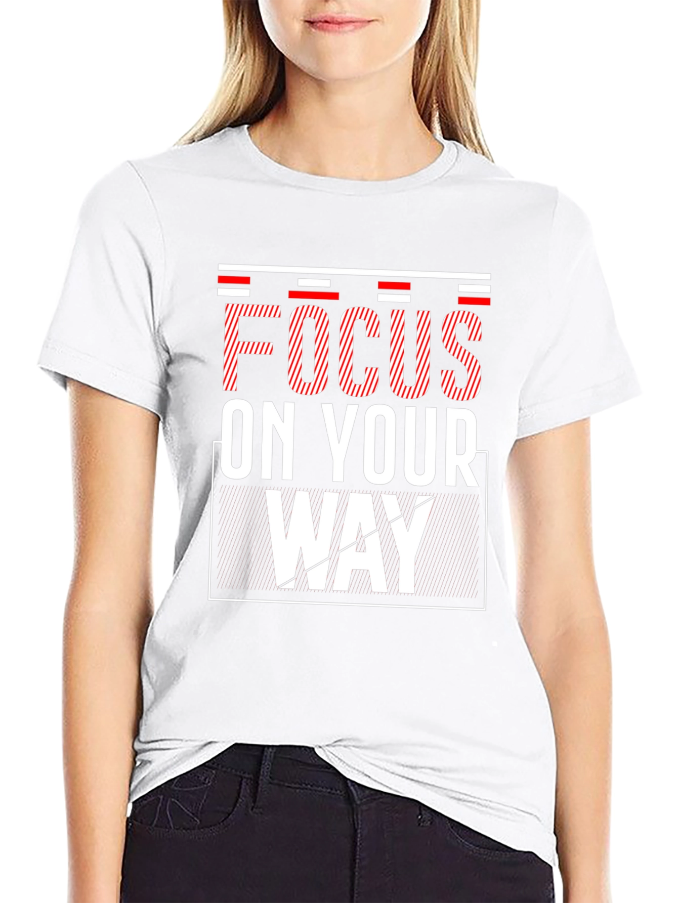 Focus On Your Way Graphic Tee