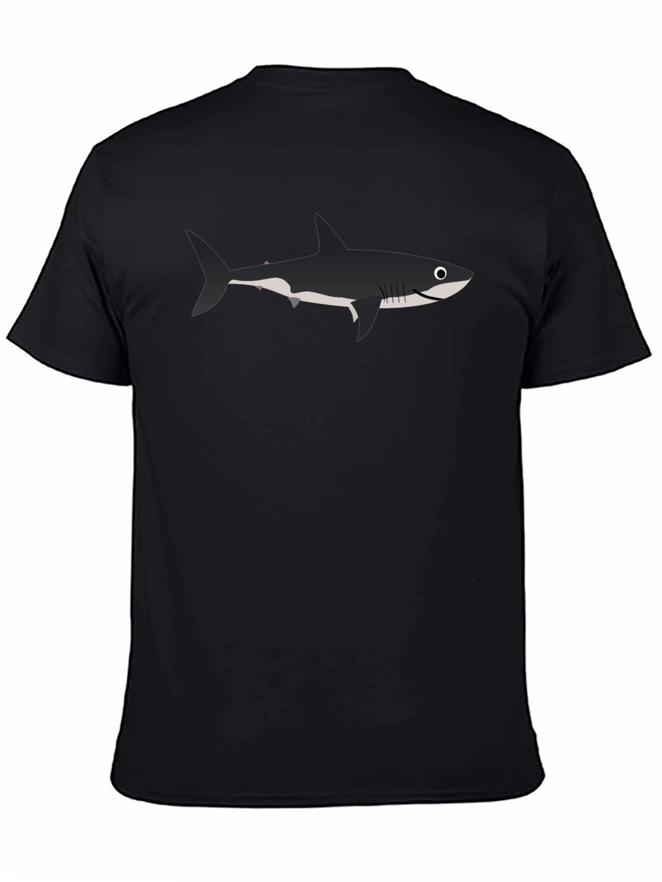 Shark Graphic T-Shirt - Black