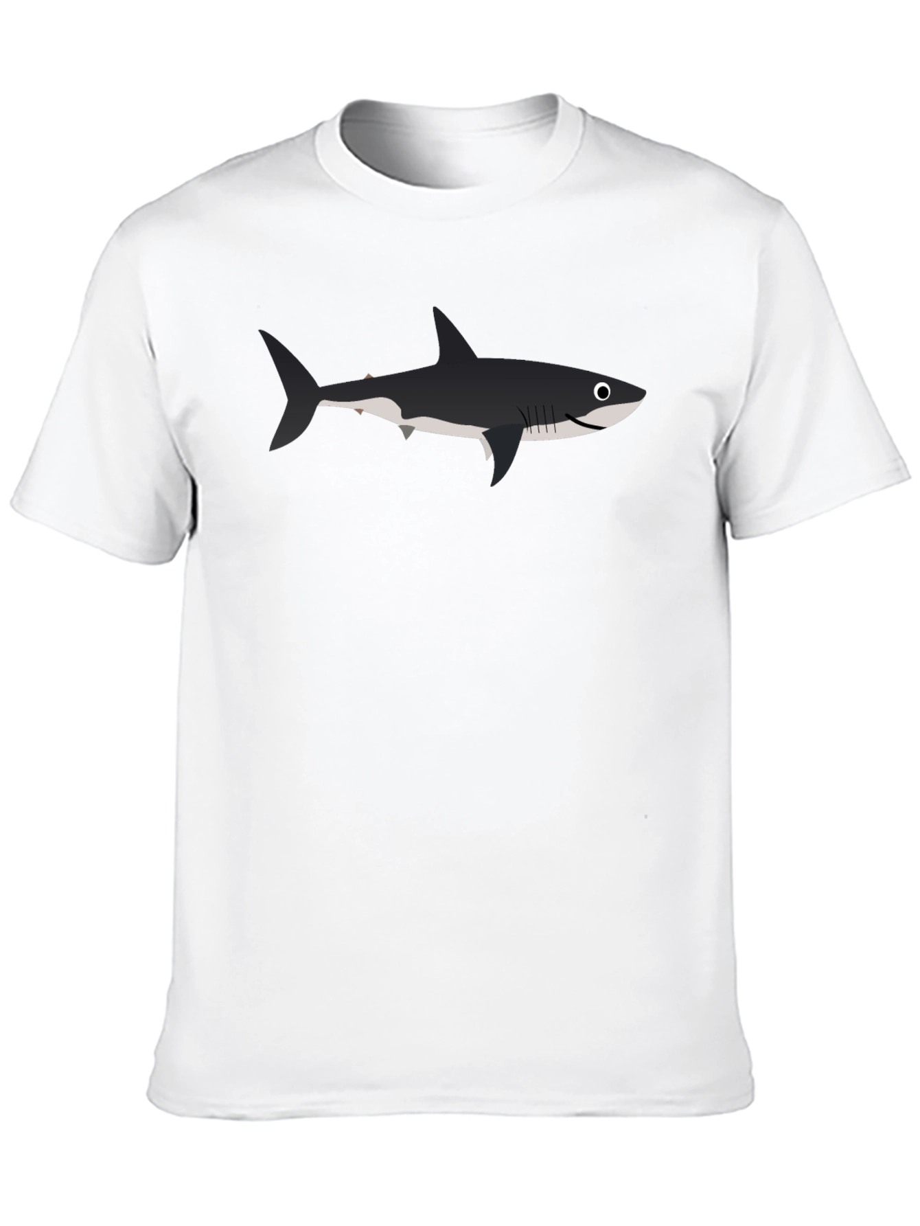 Shark Graphic T-Shirt - Black