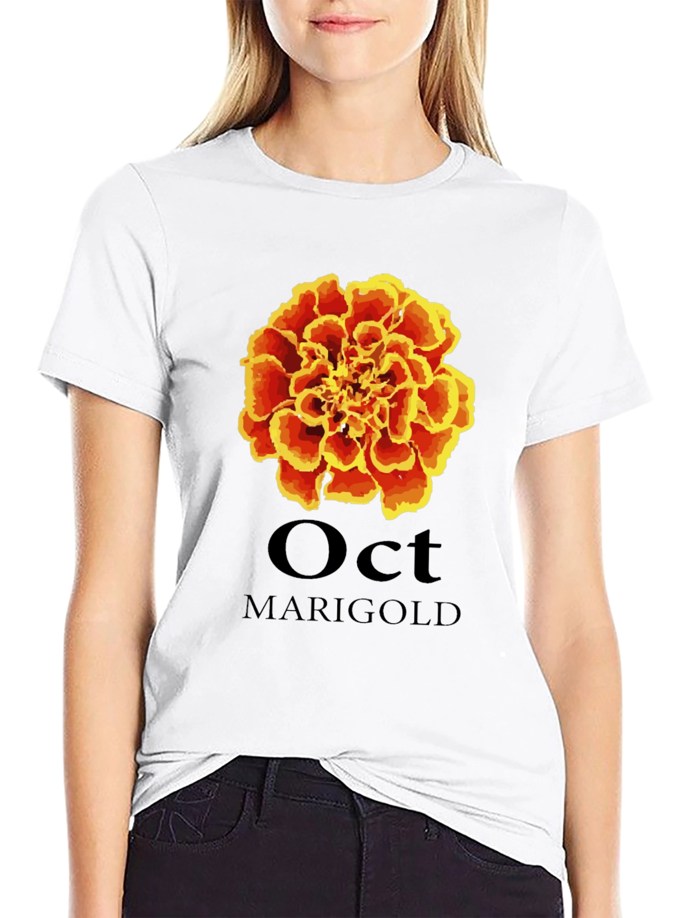October Marigold Graphic Tee