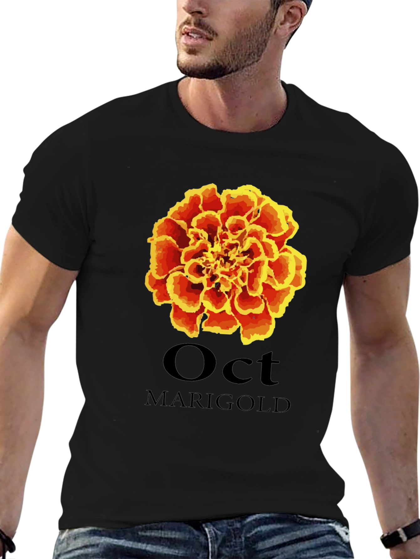 October Marigold Graphic Tee