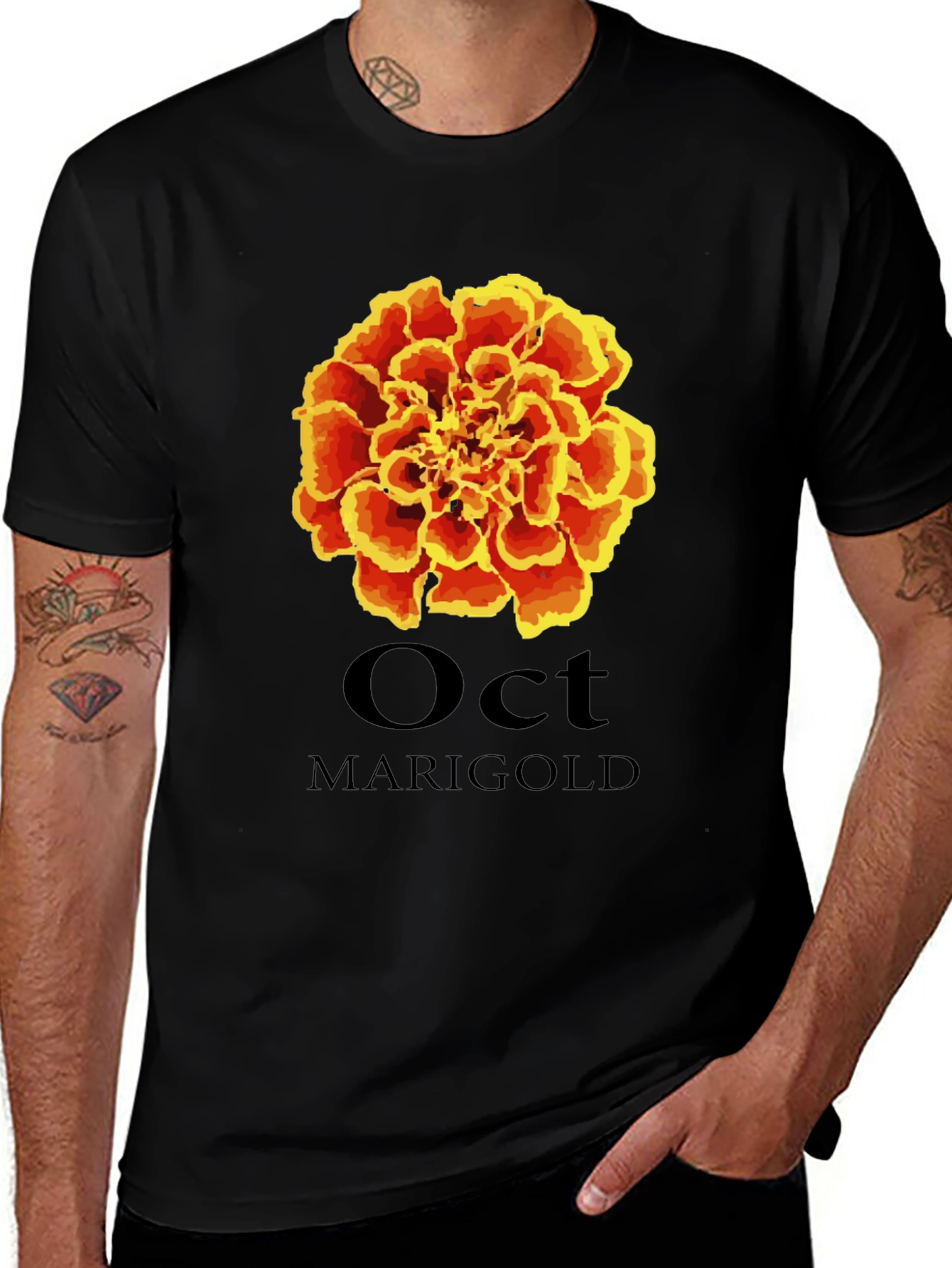 October Marigold Graphic Tee