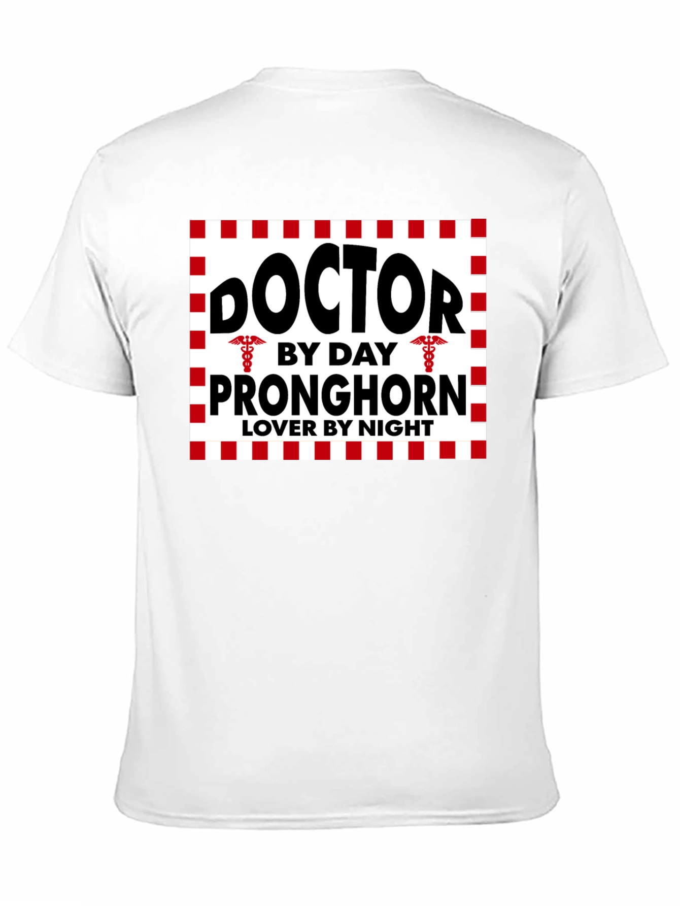 Doctor Pronghorn Lover Novelty Graphic T-Shirt