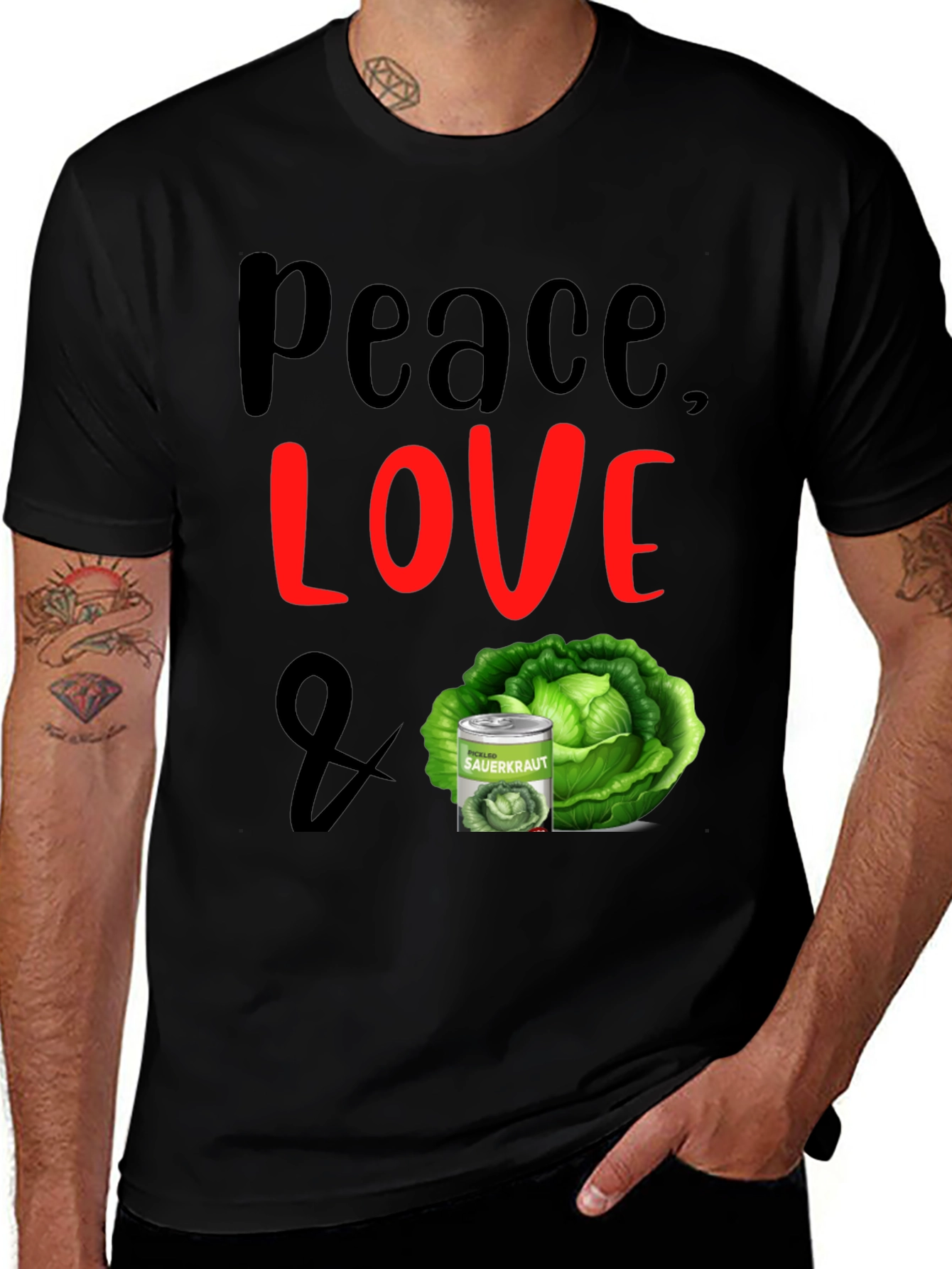 Peace Love & Sauerkraut T-Shirt