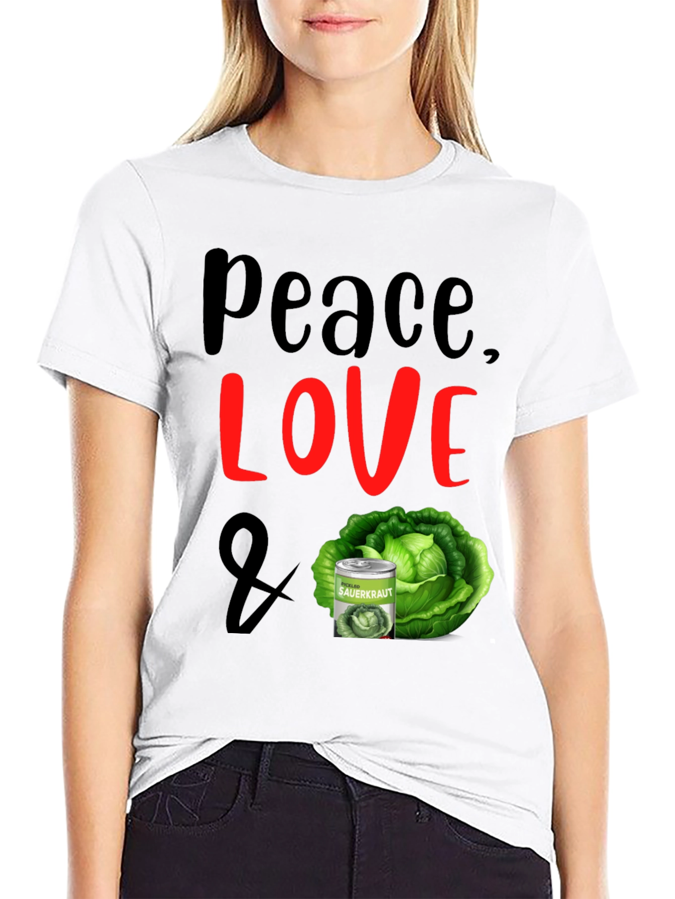 Peace Love & Sauerkraut T-Shirt