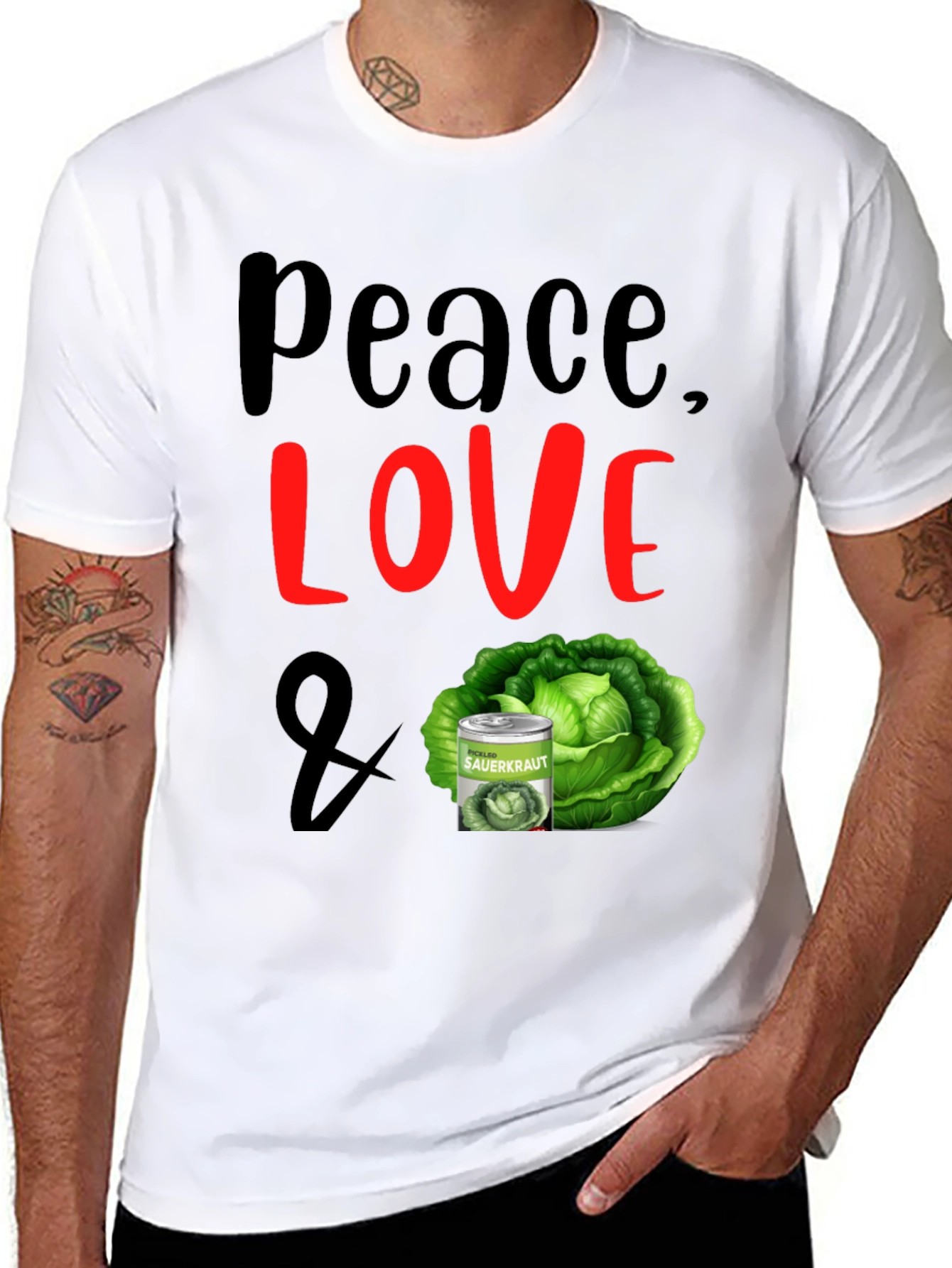Peace Love & Sauerkraut T-Shirt