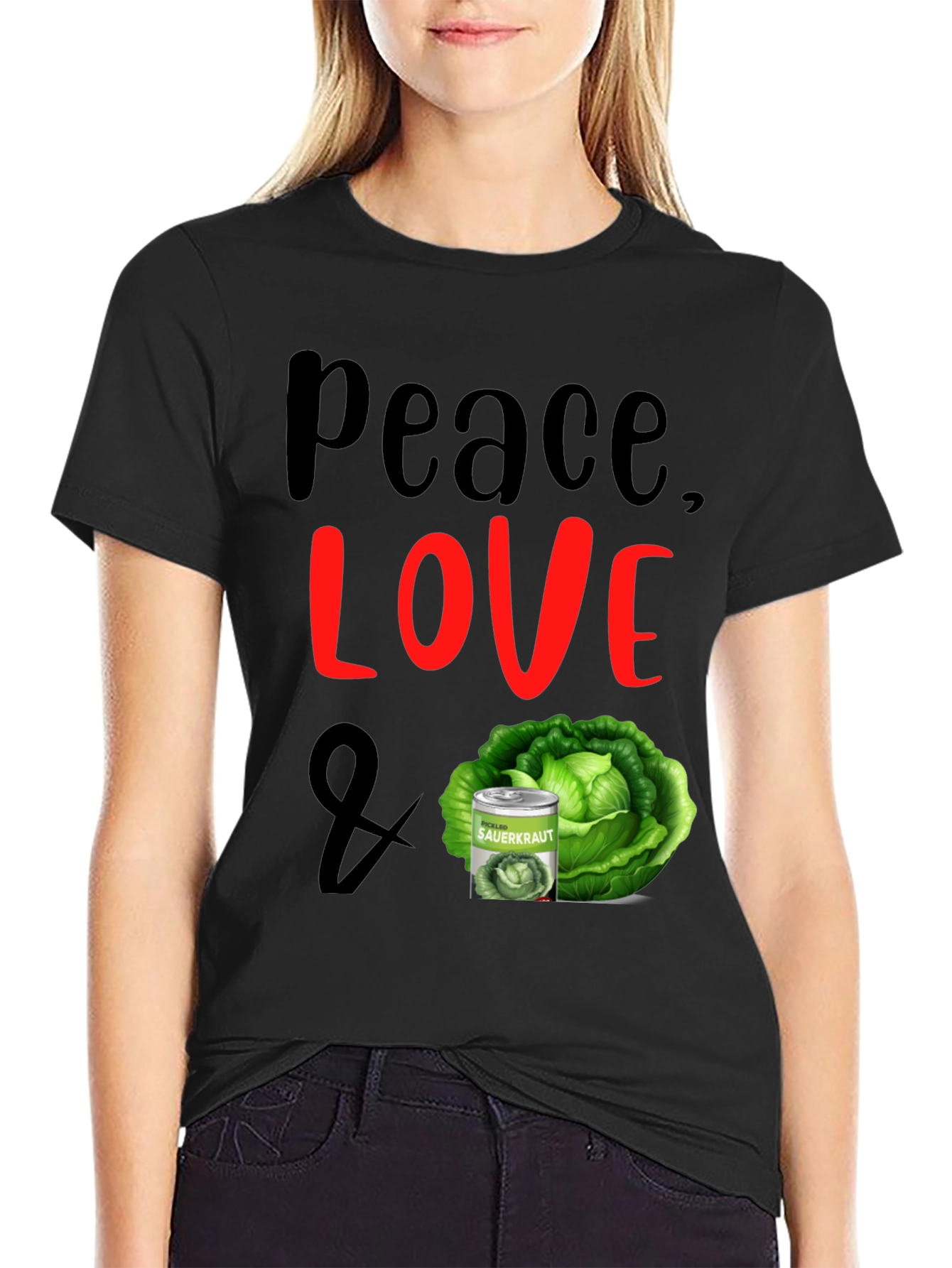 Peace Love & Sauerkraut T-Shirt