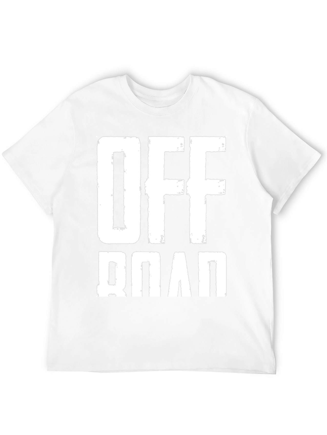 Off Road Black T-Shirt for Men